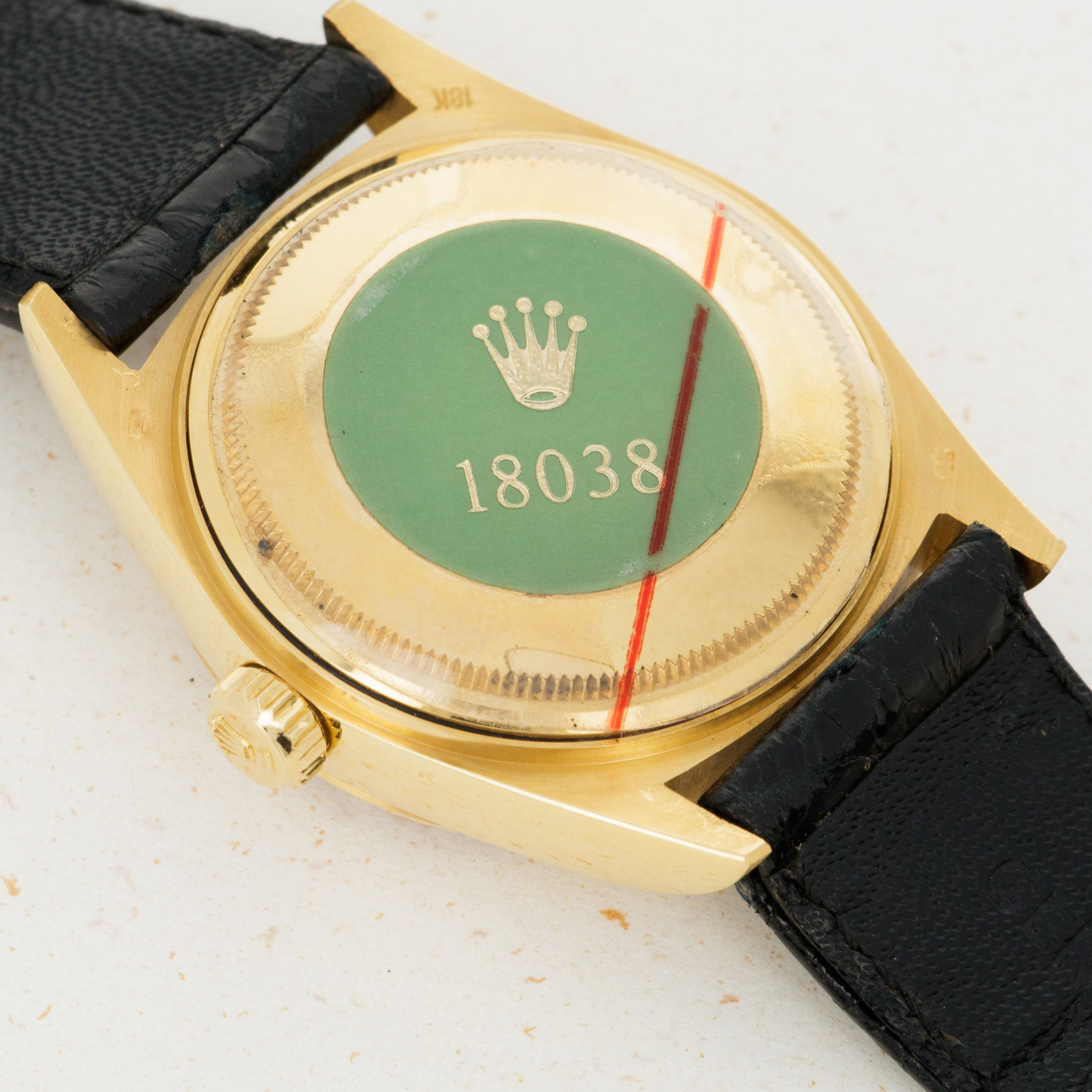 Rolex Coral Day Date 18038 Auctions Loupe This