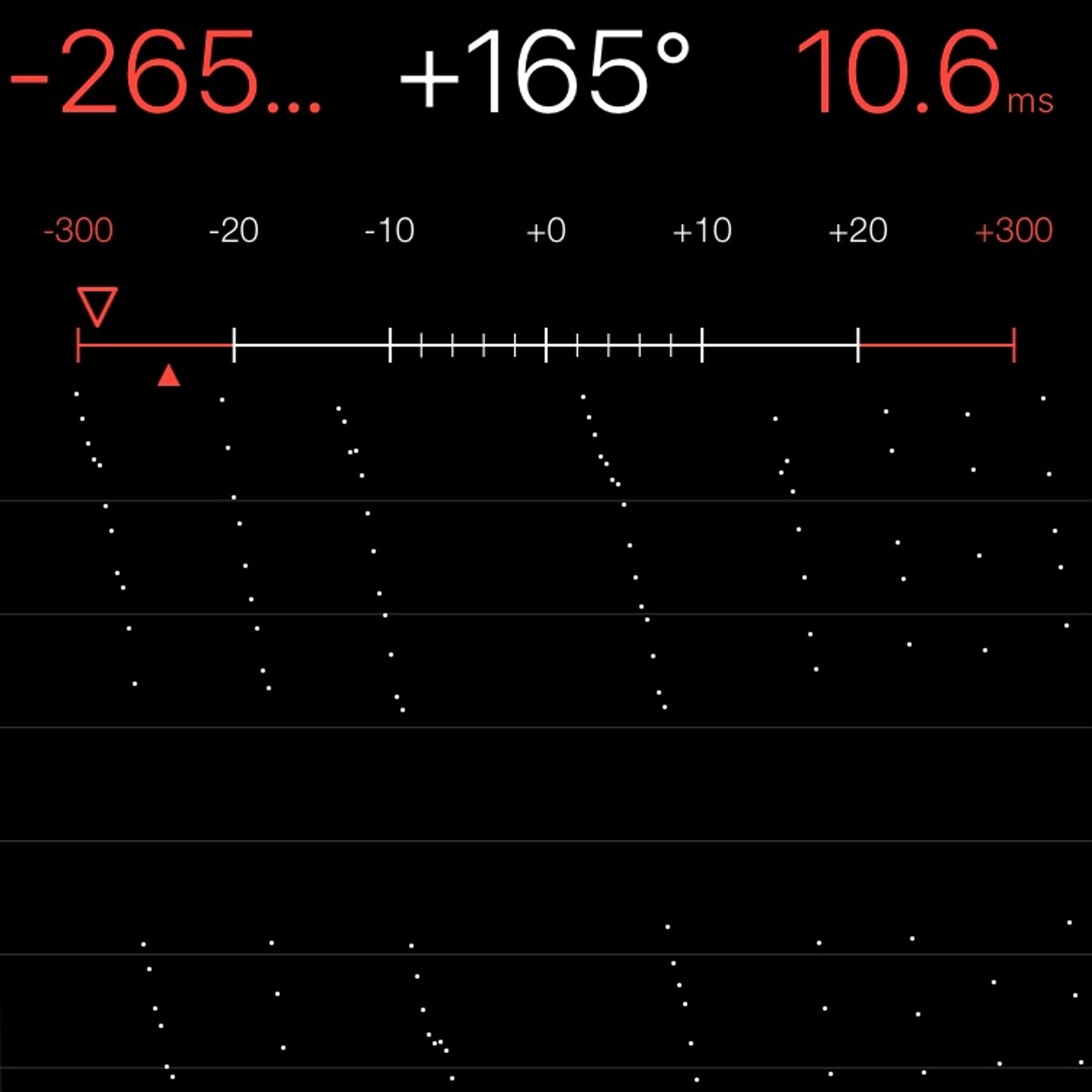 TIMING MACHINE READOUT
