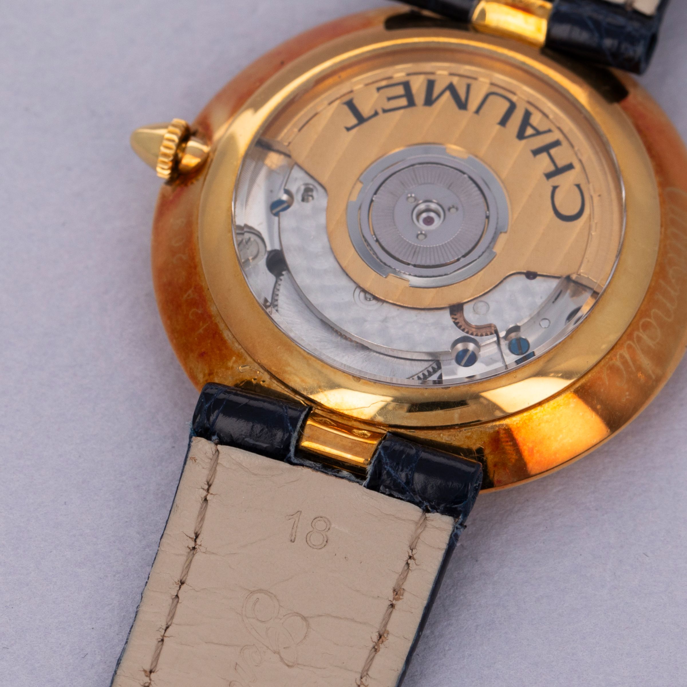 Chaumet Power Reserve 12A 18k YG | Auctions | Loupe This