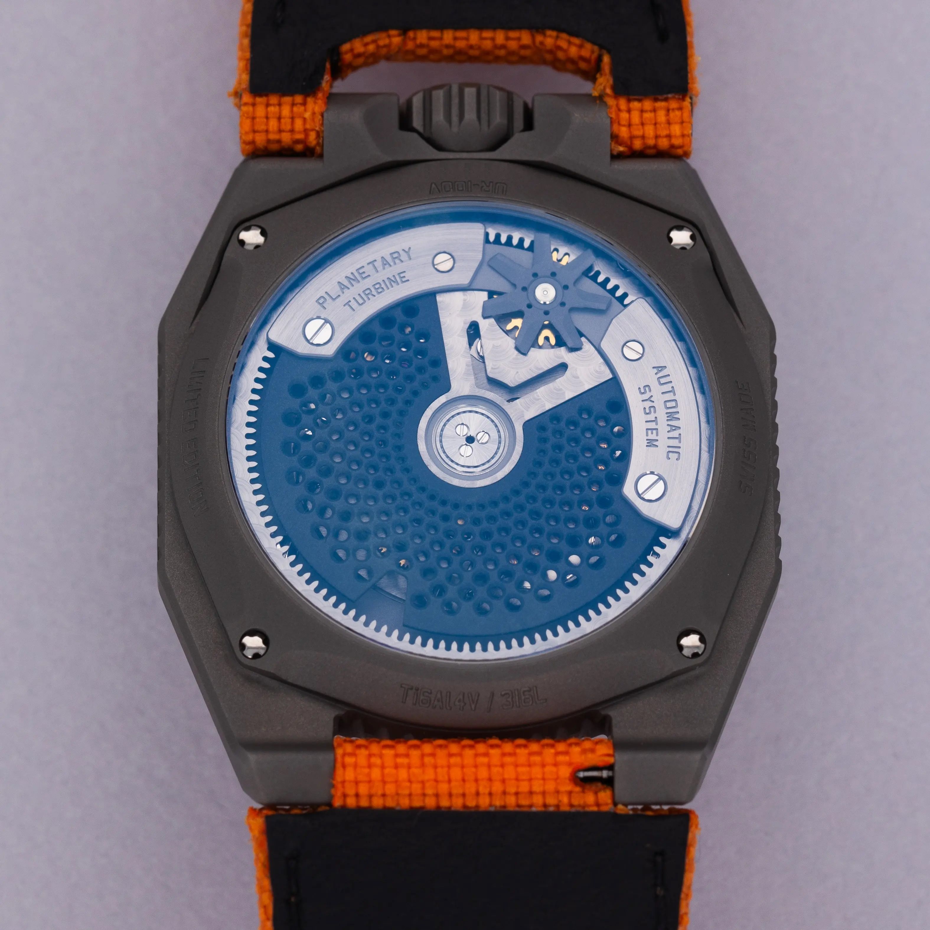 Urwerk UR-100V P.02 Space Time for Collective Horology Gunmetal