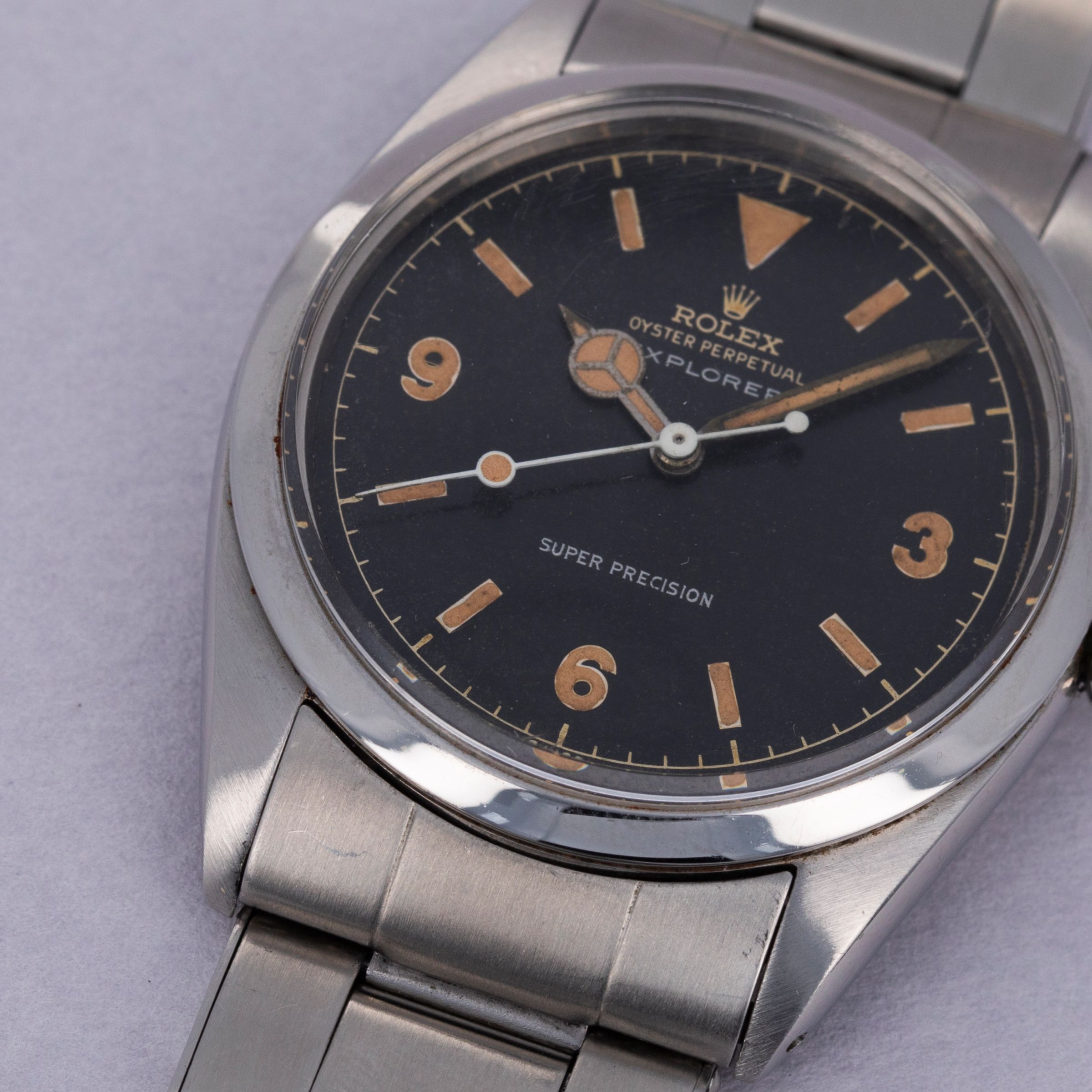 Rolex Explorer 5504 Gilt Chapter Ring Super Precision | Auctions