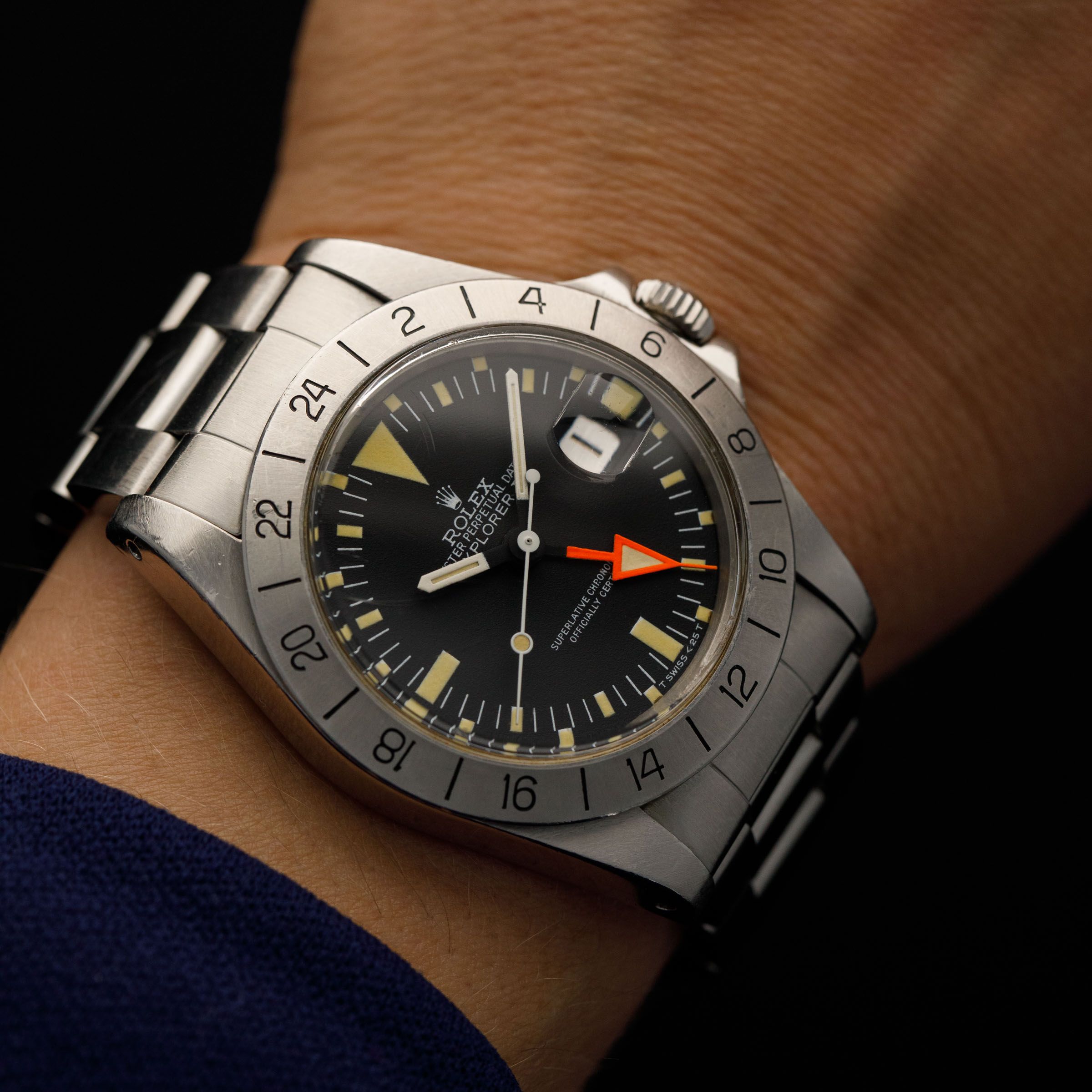 Rolex Explorer II 1655 Orange Hand | Auctions | Loupe This