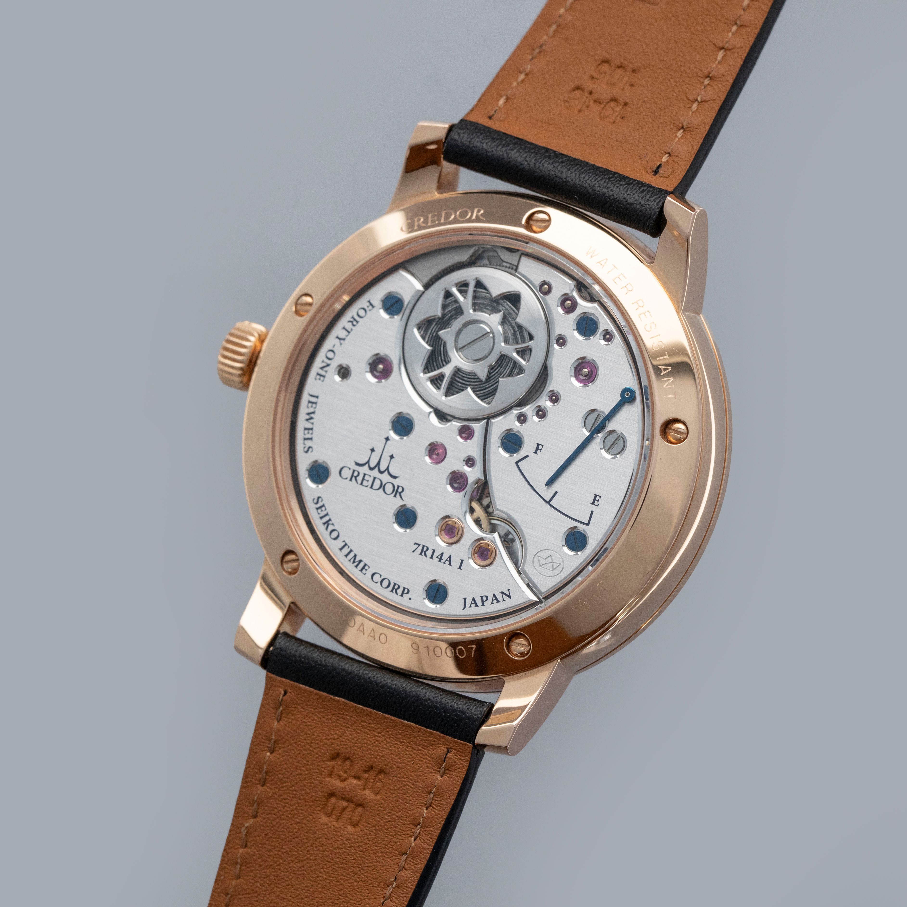 CREDOR EICHI II GBLT998 18K RG | Auctions | Loupe This