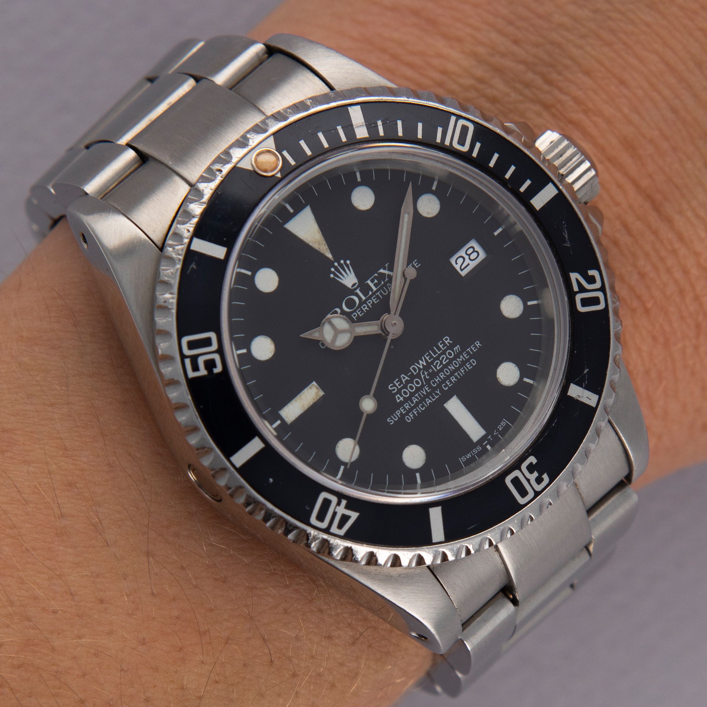 Rolex Sea-Dweller 16660 Matte Dial Transitional | Auctions | Loupe