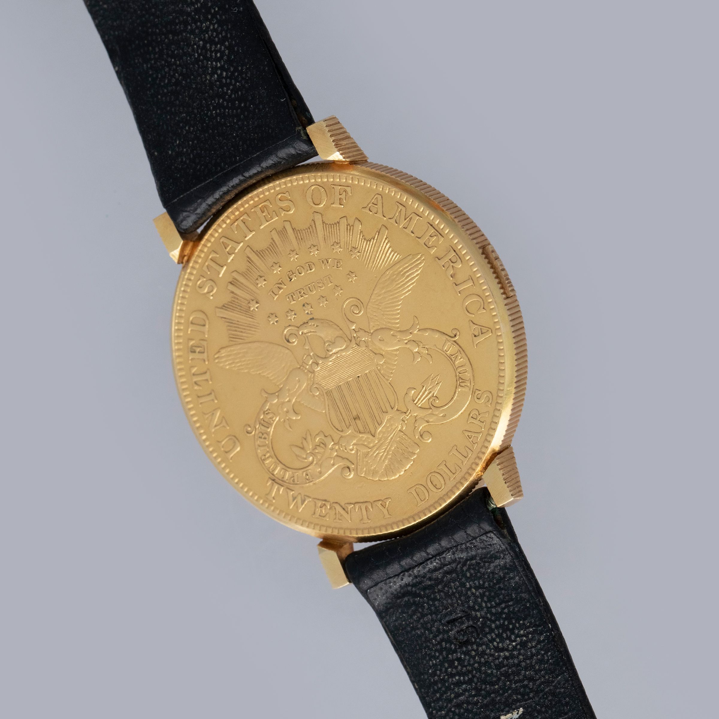 Bucherer $20 Gold Coin Watch 18k YG | Auctions | Loupe This