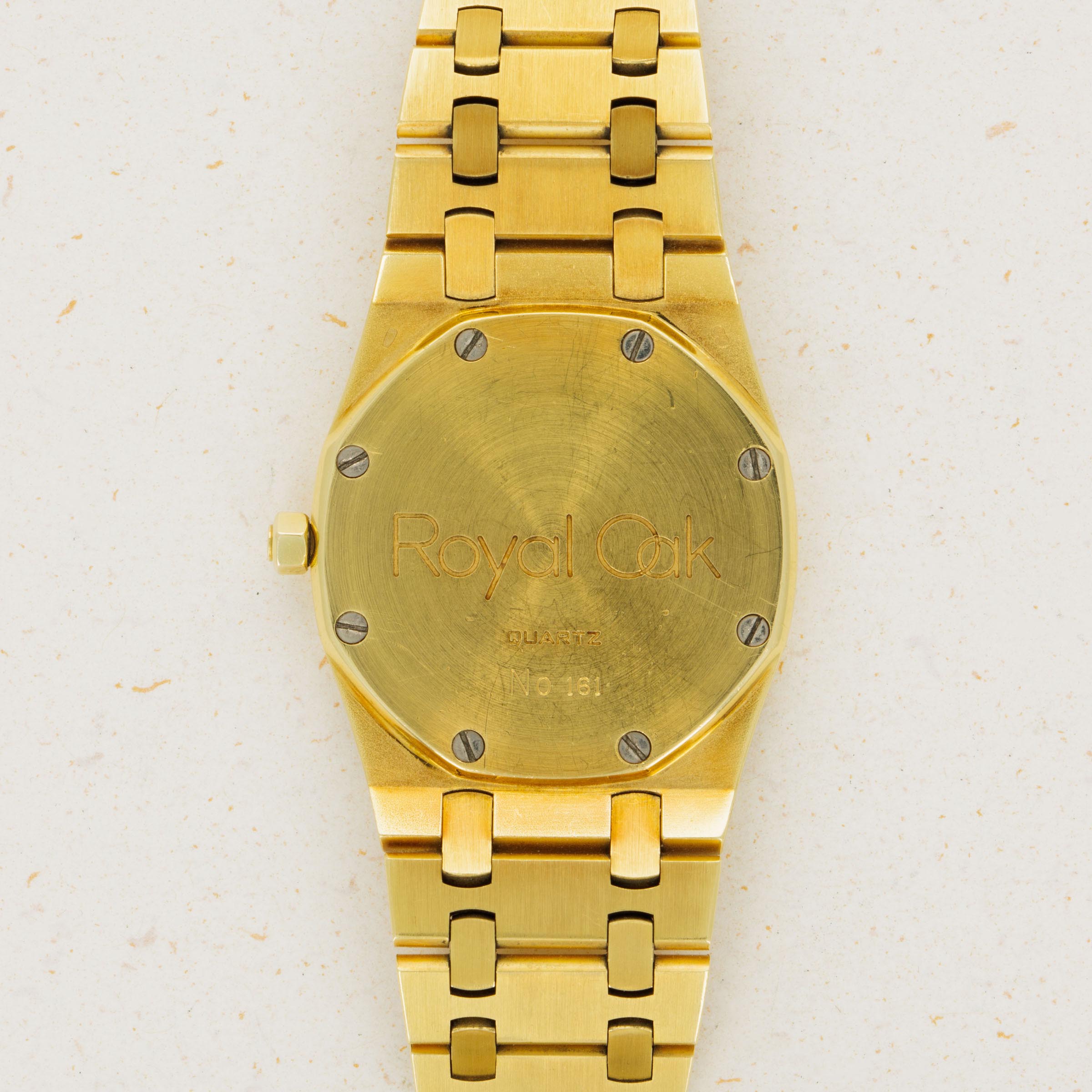 Audemars Piguet Royal Oak 18k YG Quartz 6143BA with Original