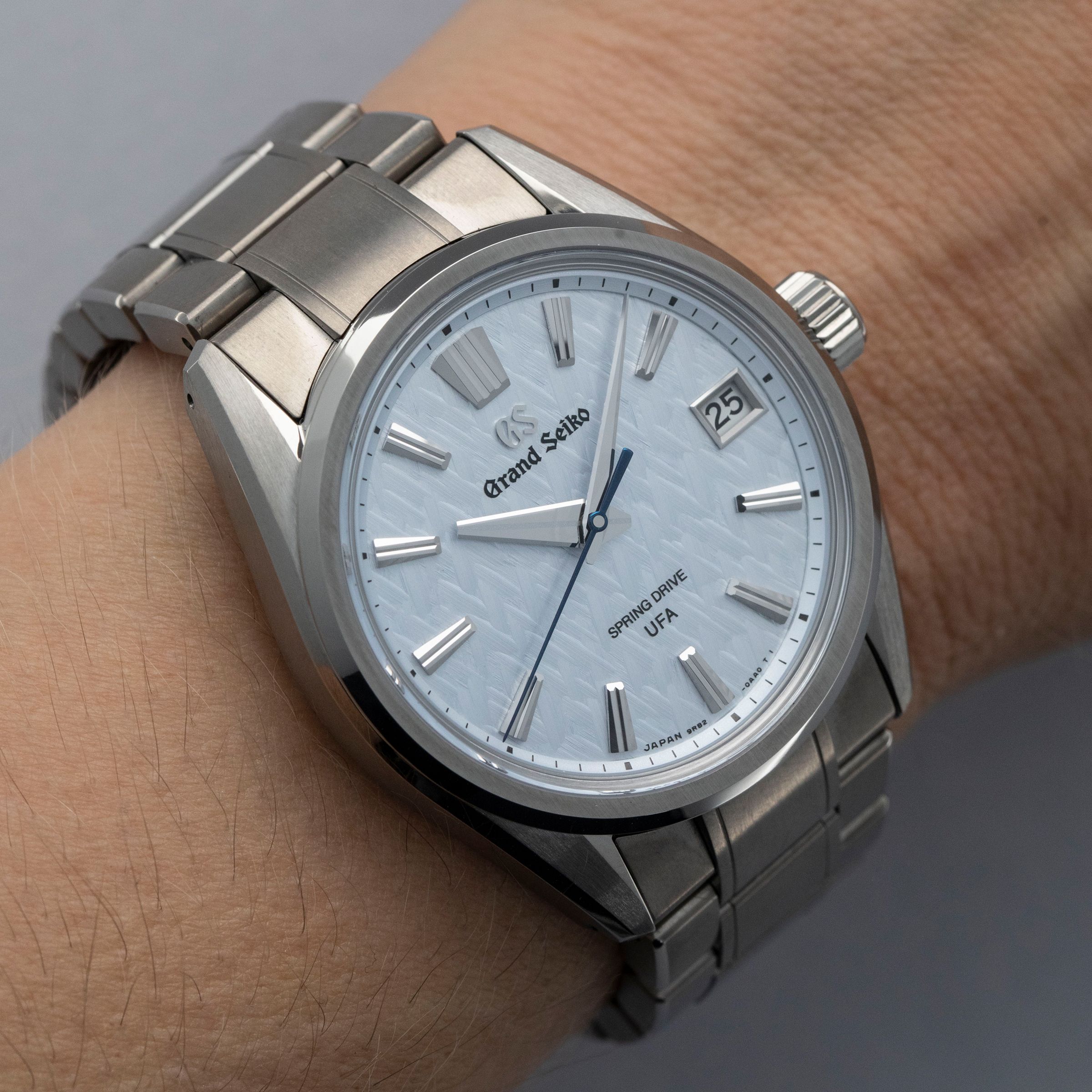 Grand Seiko Spring Drive UFA SLGB003G Ice Forest Dial | Auctions