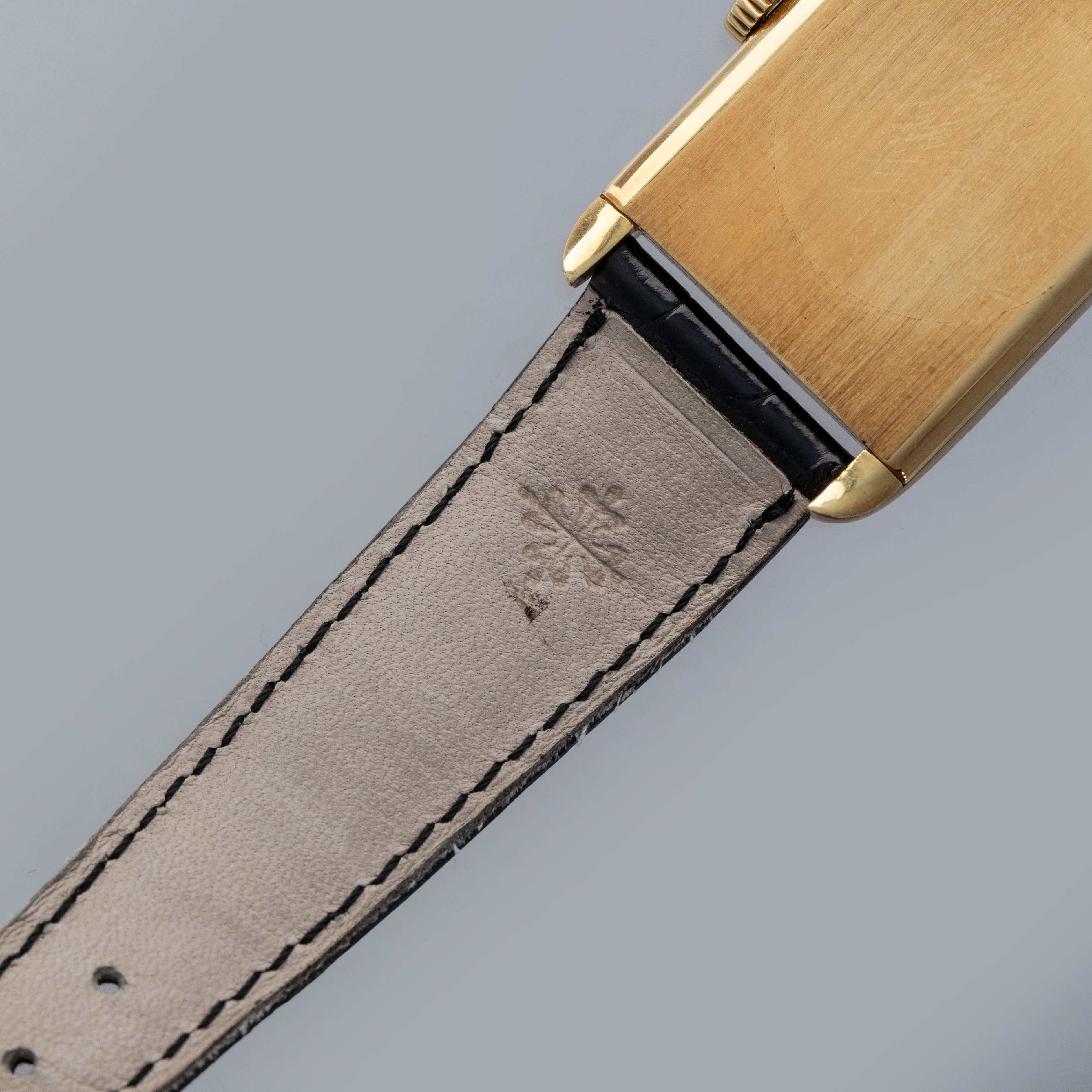 Patek Philippe Rectangular 2434J 18k YG with Extract of the