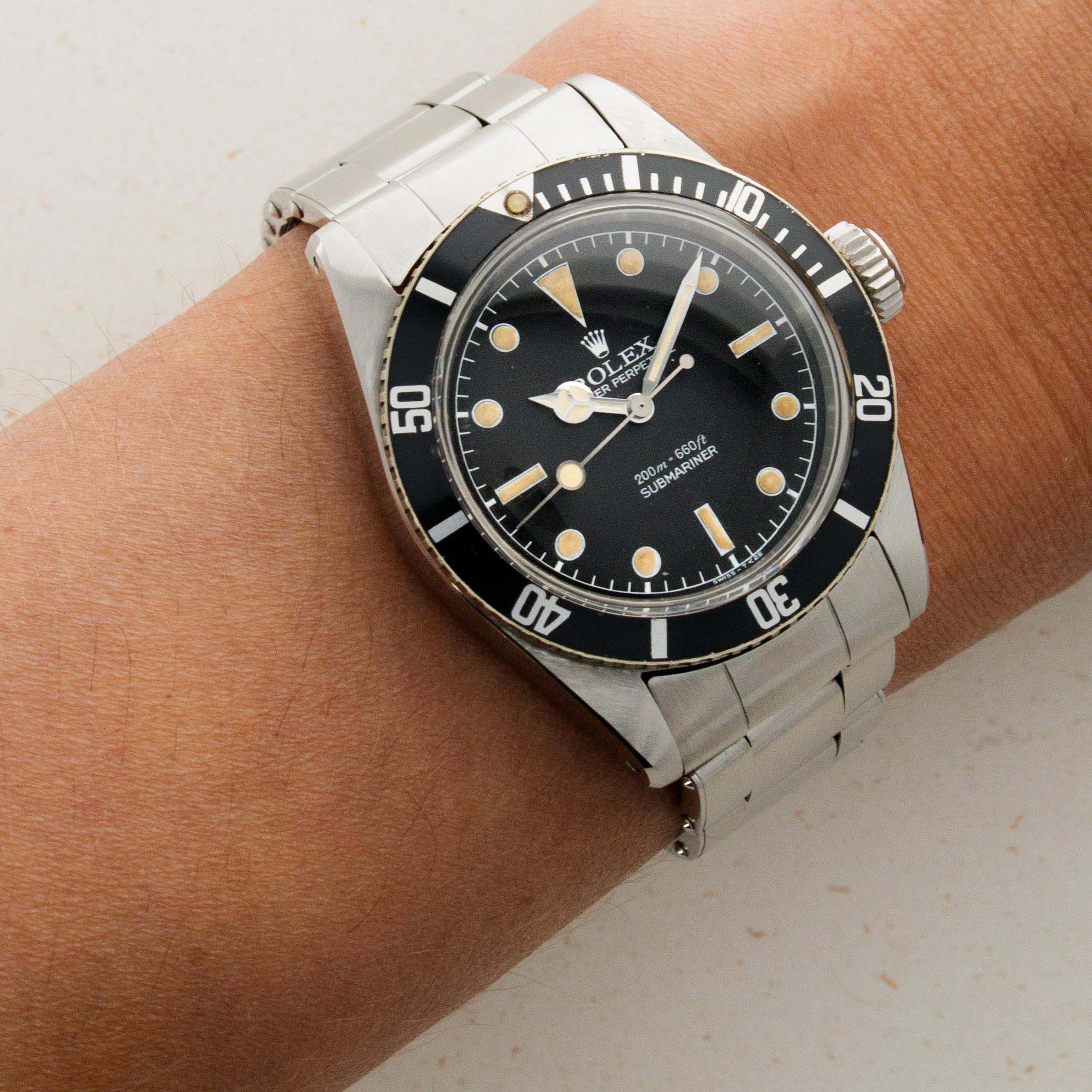 Rolex Big Crown Submariner 6538 | Auctions | Loupe This