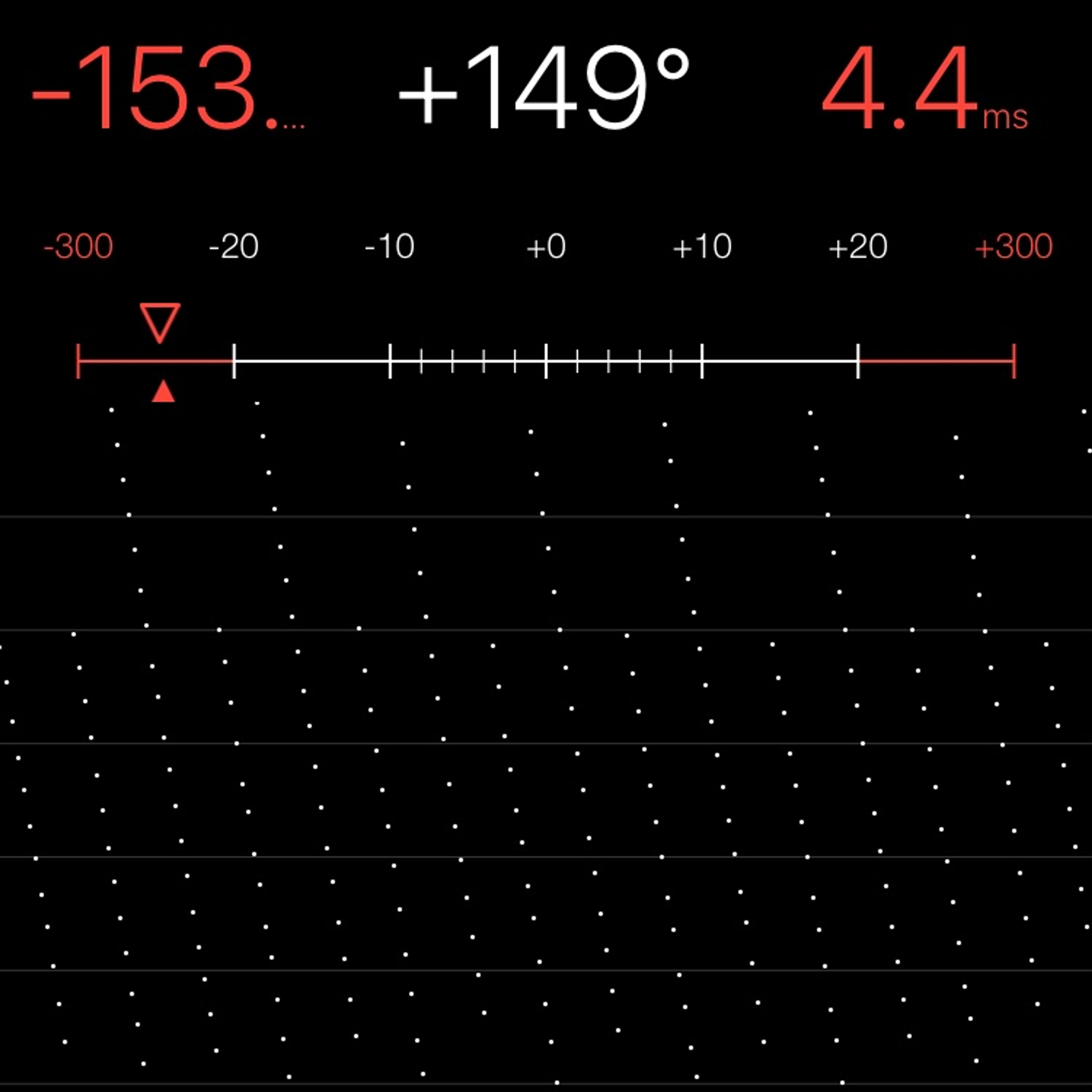 TIMING MACHINE READOUT