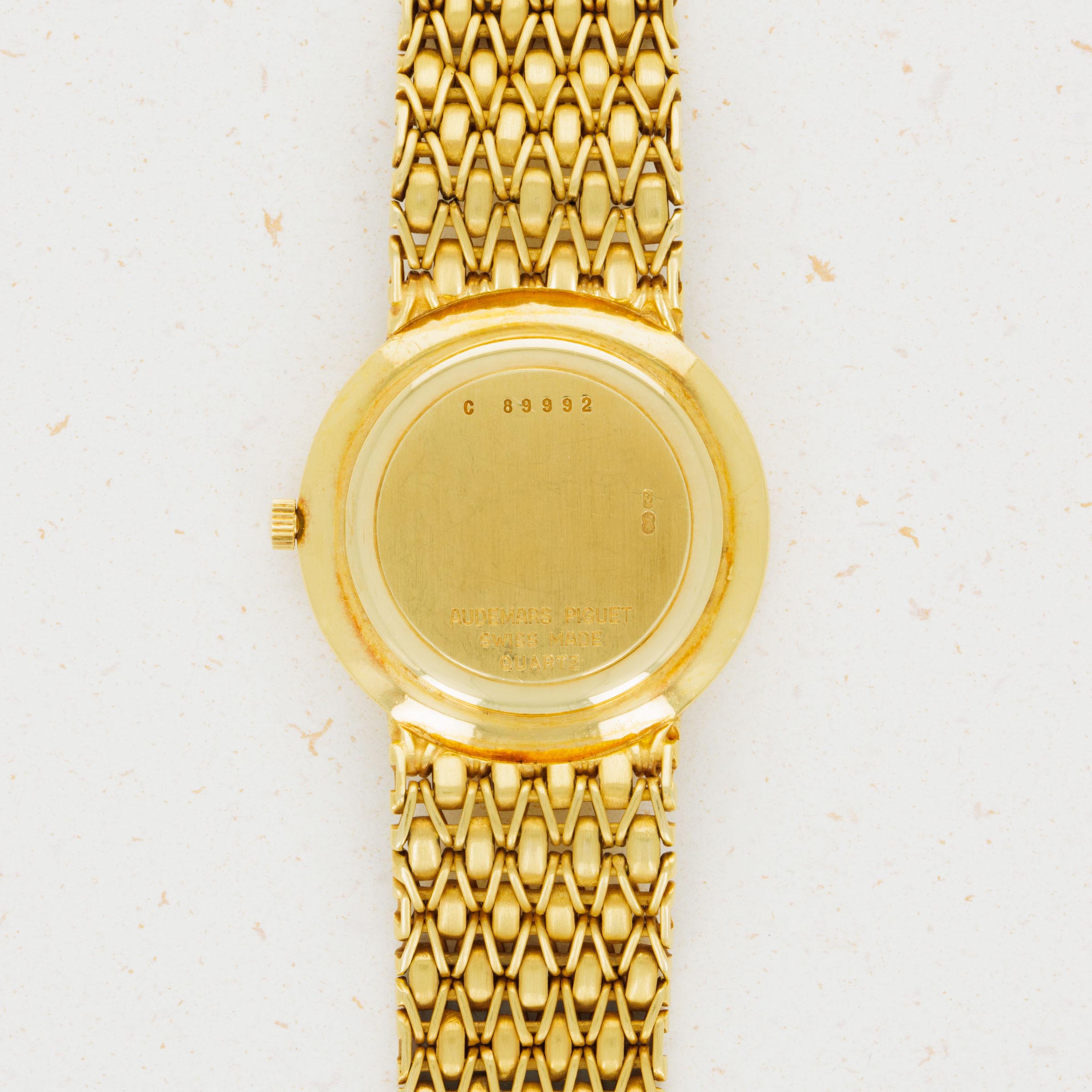 Audemars Piguet 18k YG Opal and Diamond Dial | Auctions | Loupe This