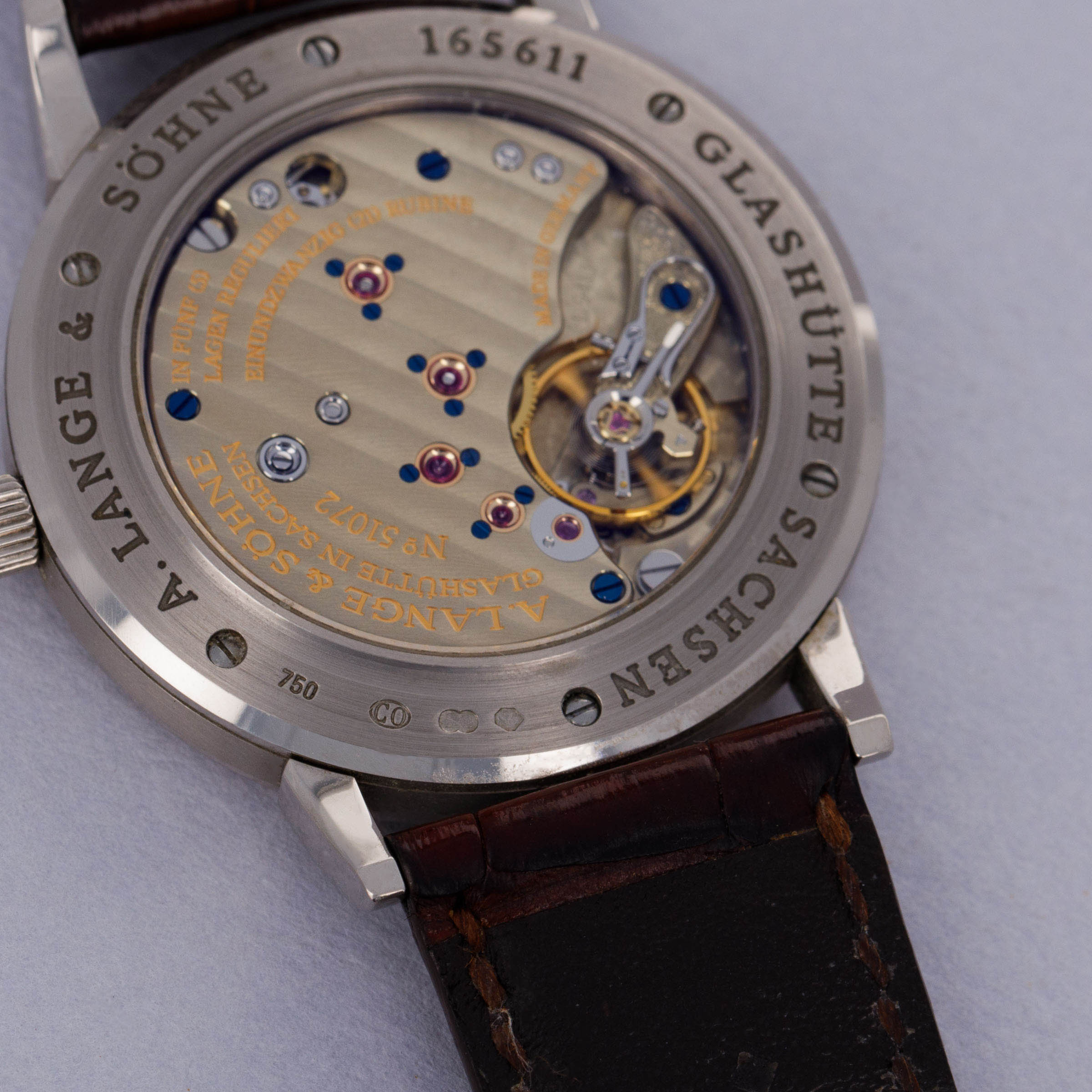 A. Lange & Sohne 1815 WG 206.029 | Auctions | Loupe This