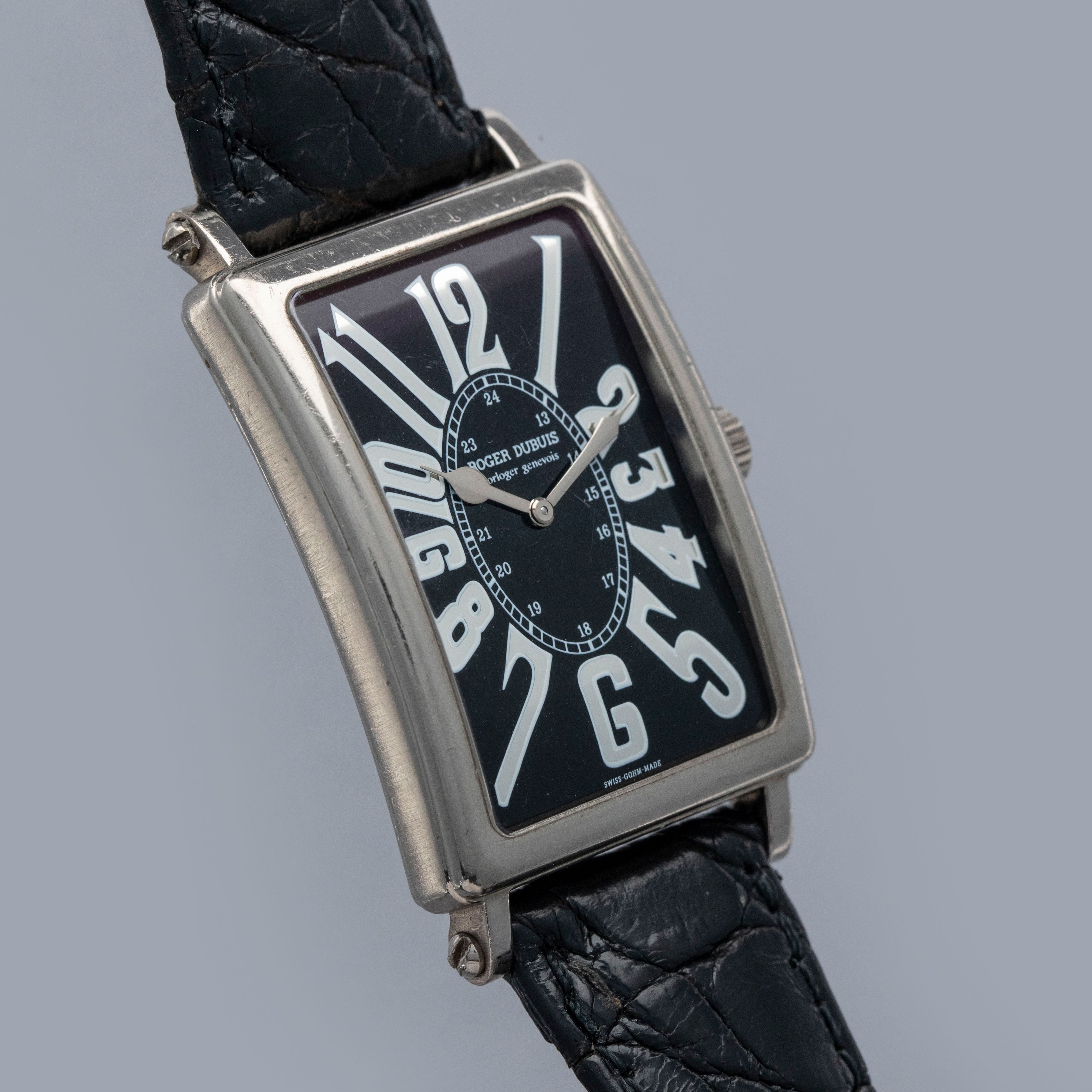 Roger Dubuis Much More M28 Black Dial 18k WG | Auctions | Loupe This