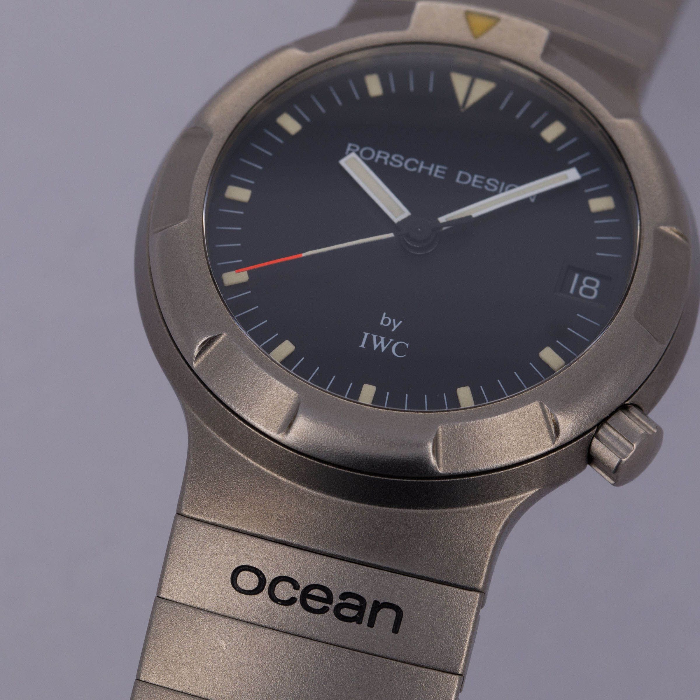 早い者勝ちIWC Porsche Design Ocean 500自動巻　稼働 IWC Porsche Design Ocean 500 Diver Titanium Box and Papers