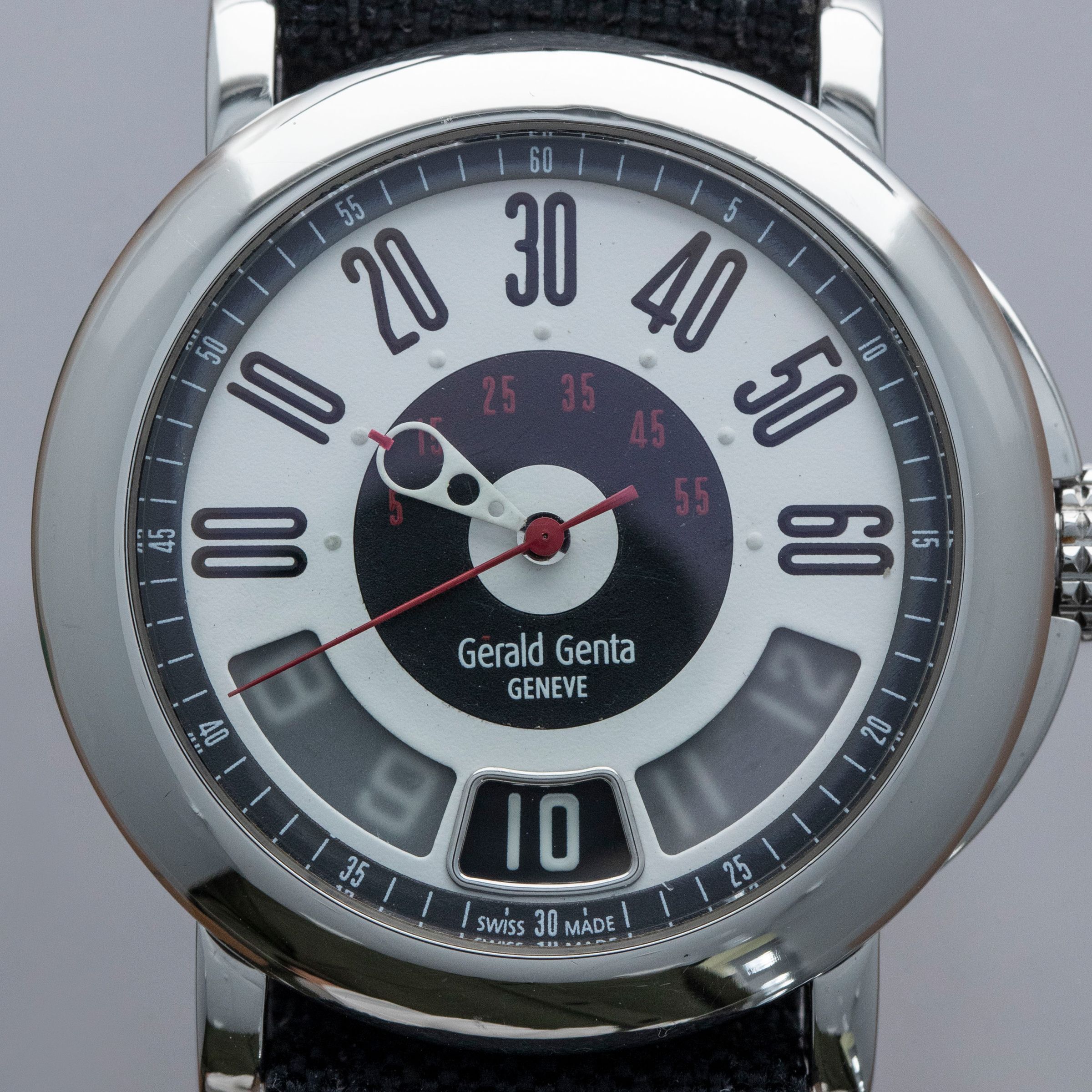 Gerald Genta Retro Sport RSP.L.10 Jump Hour | Auctions | Loupe This