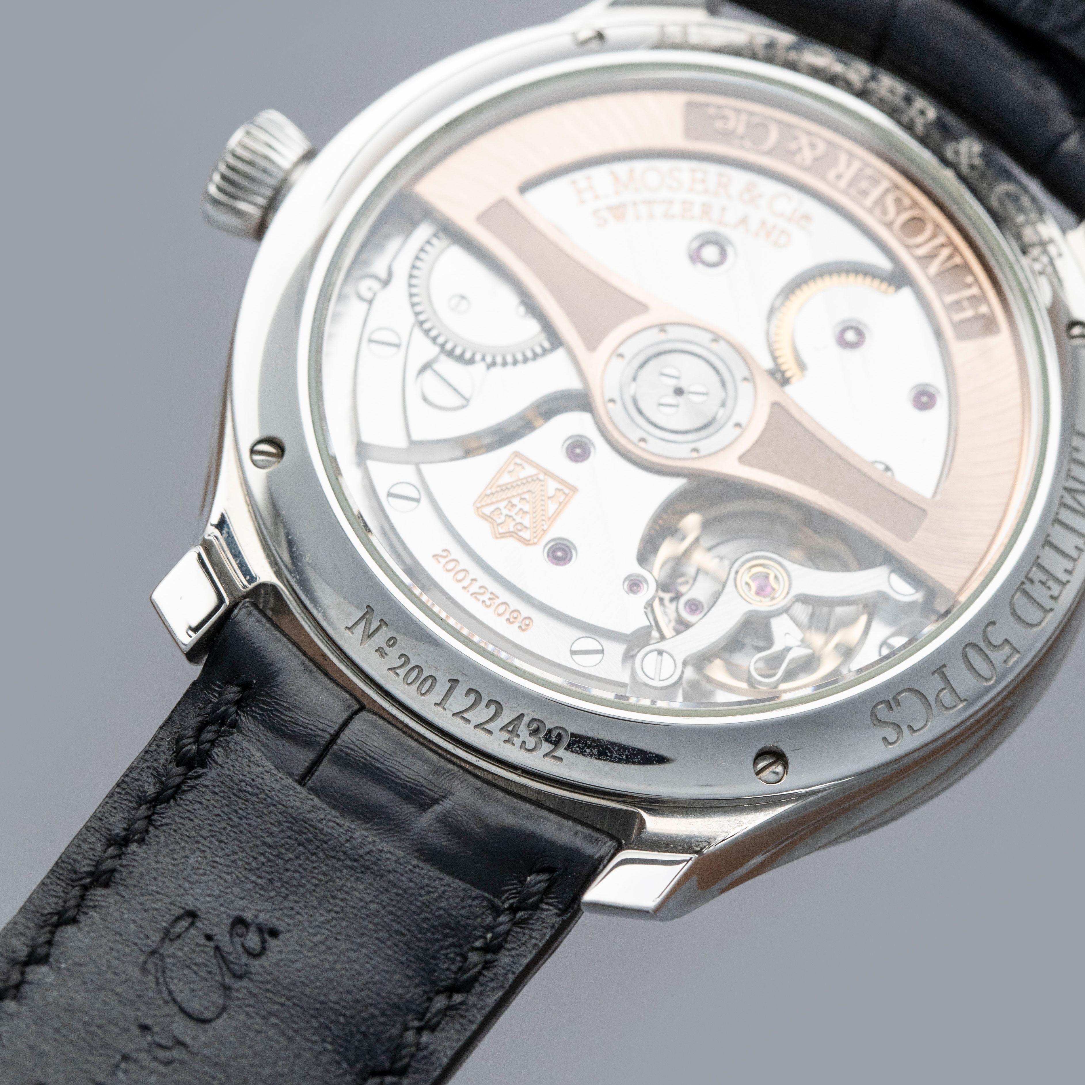 H Moser & Cie. Endeavour Center Seconds 1200-1221 Mosaic Green