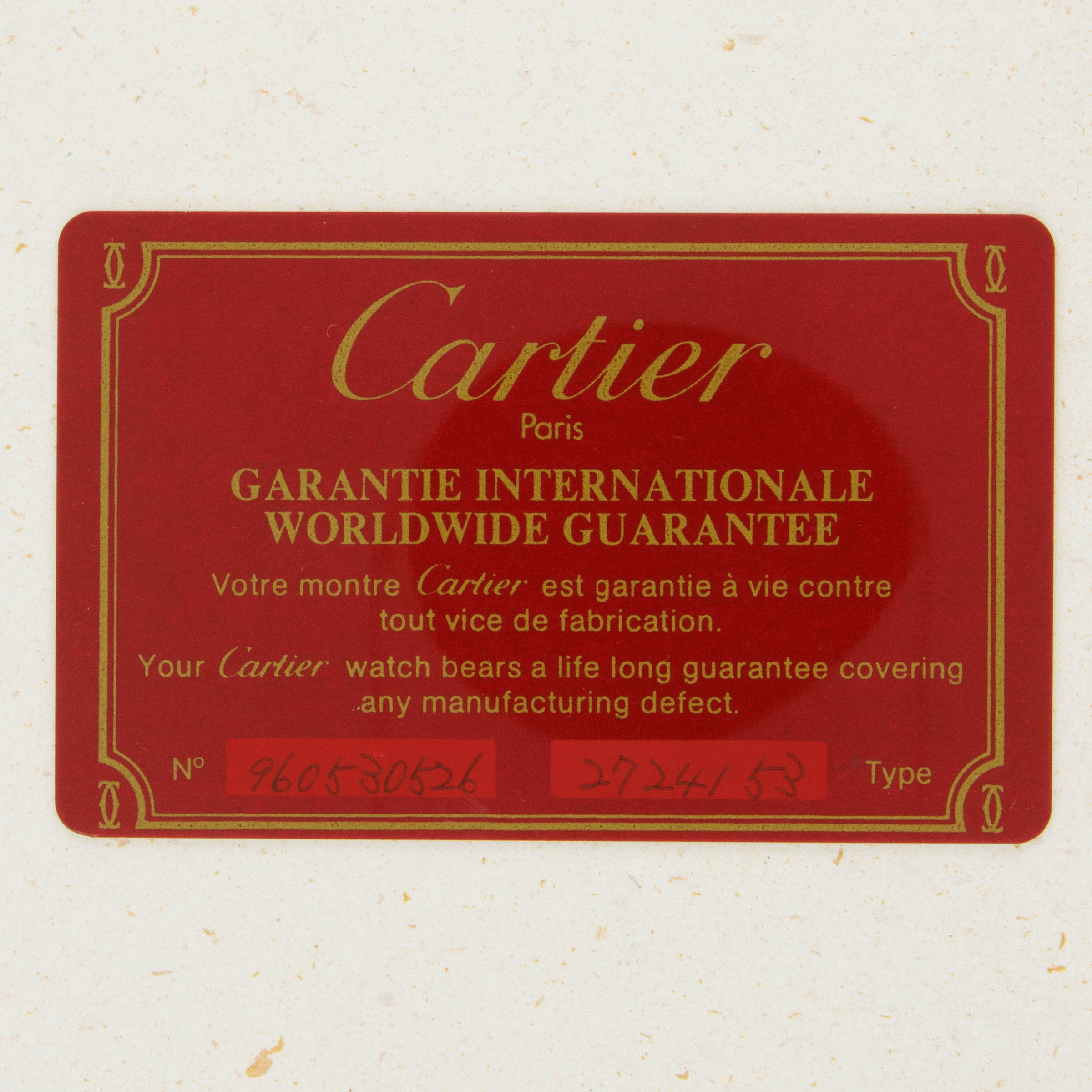 Cartier Santos 9605 Box and Papers 18k YG | Auctions | Loupe This