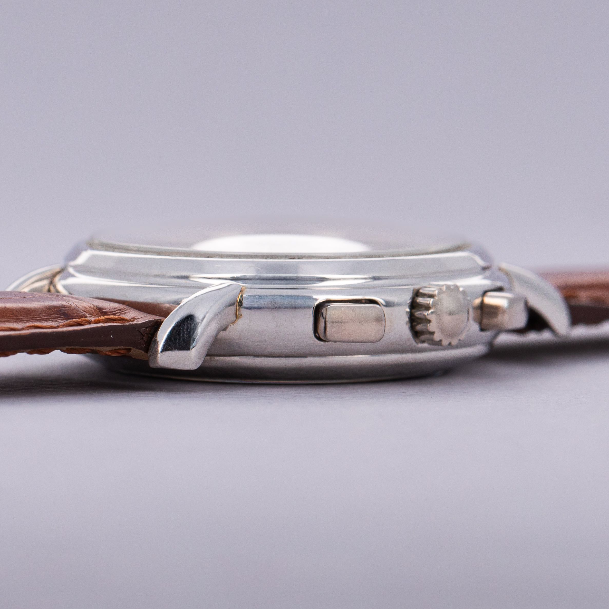 Vacheron Les Historiques Chronograph 47101 Platinum Silver Dial