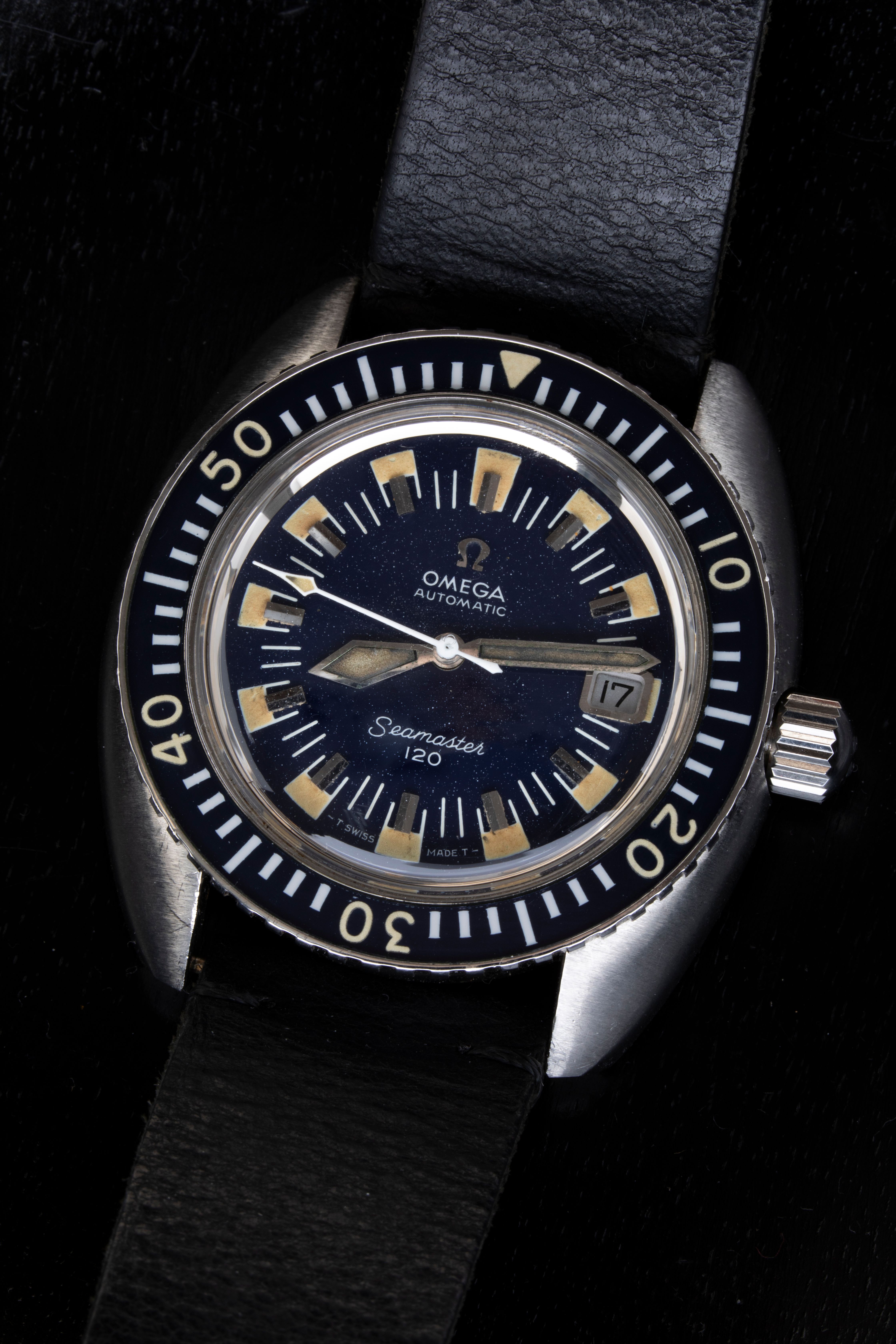 メルページ Omega Seamaster 120 166.073.ST Deep Blue | Auctions | Loupe This