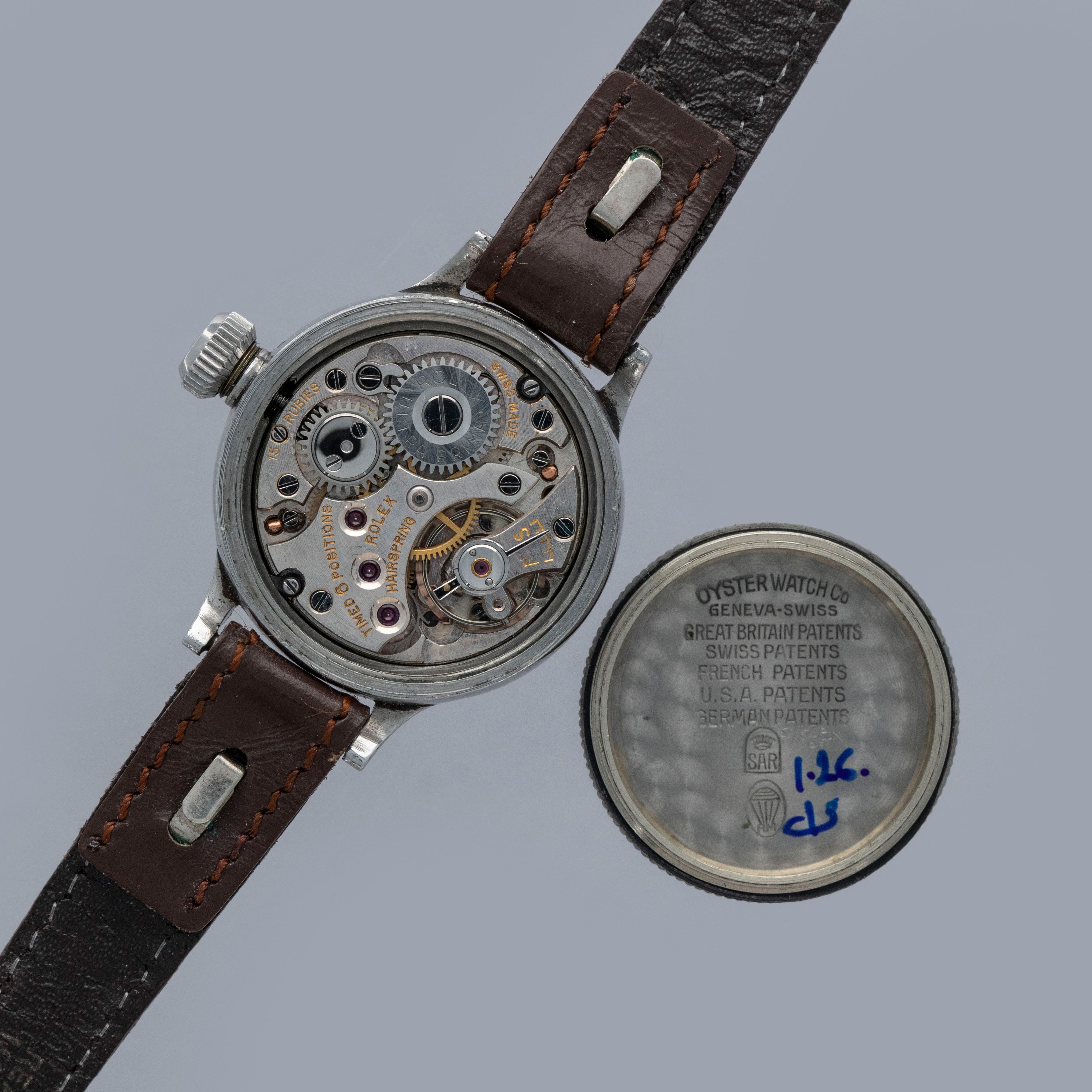 Rolex Early Oyster 3019 Manual Wind | Auctions | Loupe This