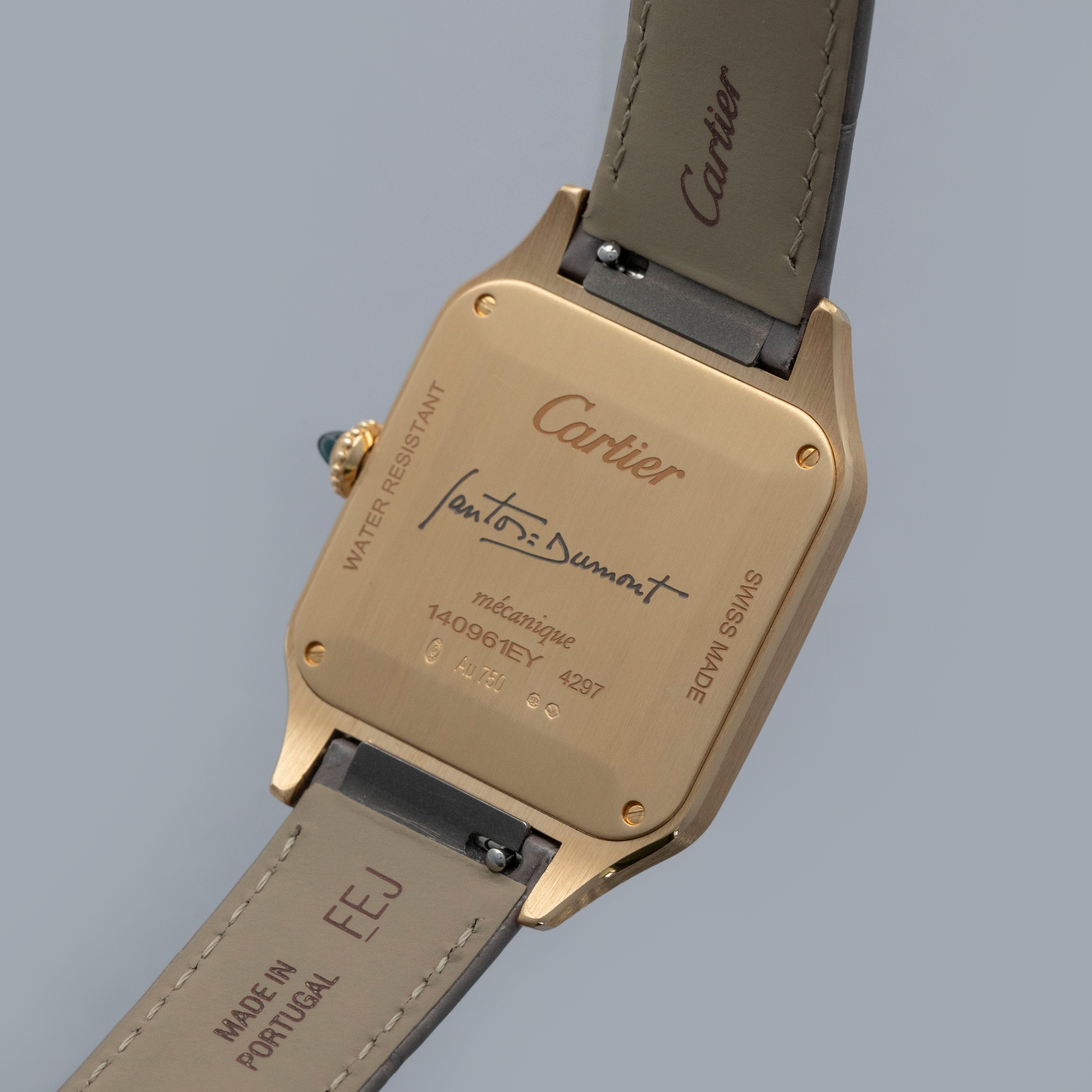 Cartier Santos Dumont Lacquer Case WGSA0097 18k YG | Auctions