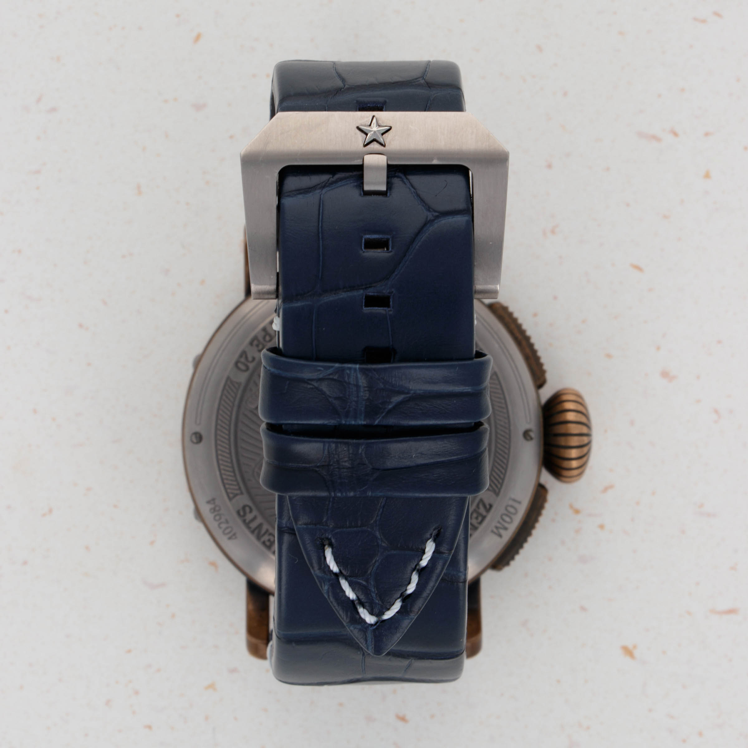 Zenith Pilot Montre D' Aeronef Type 20 Chronograph Arabic Dial