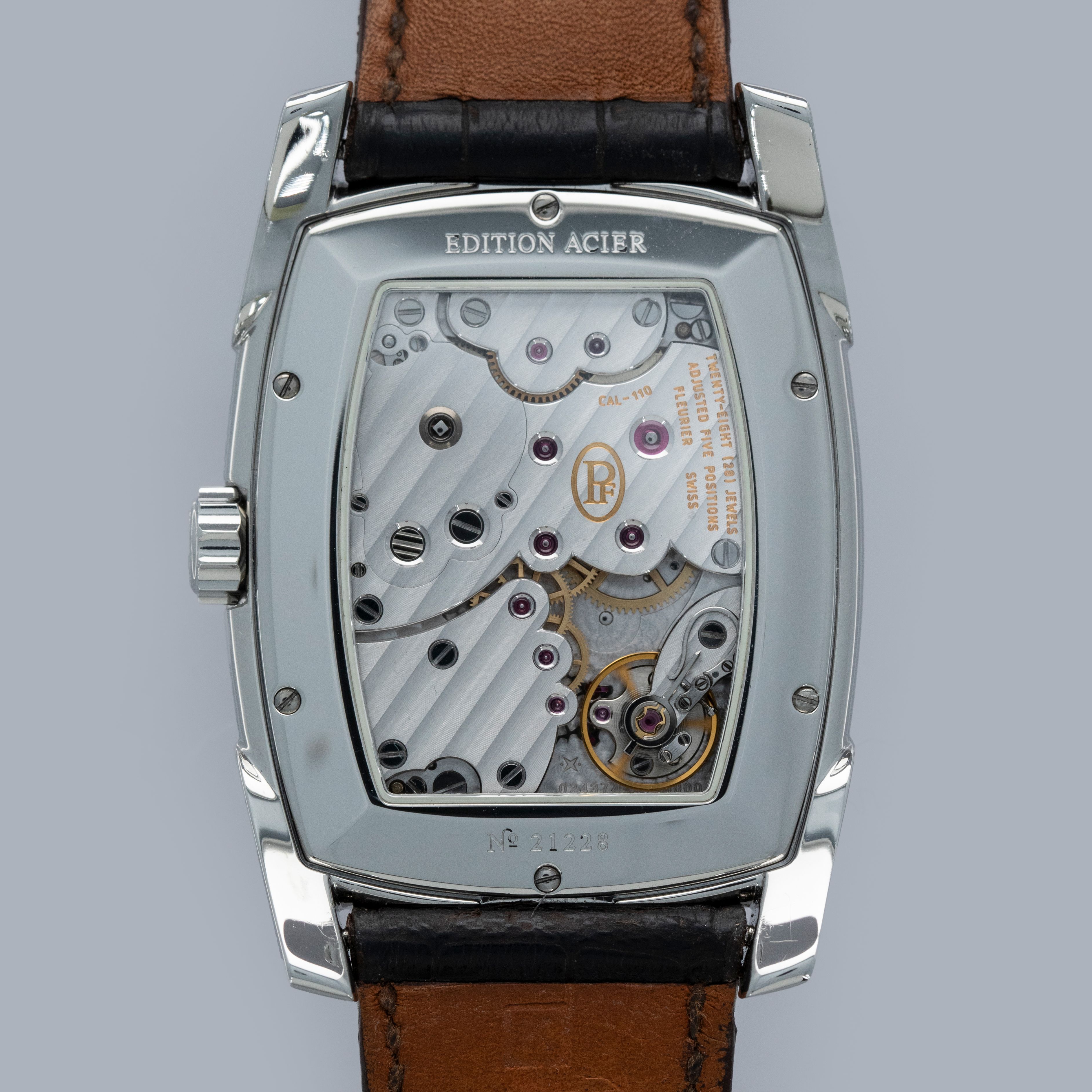 Parmigiani Fleurier Kalpa XL Hebdomadaire 8-Days Stainless Steel