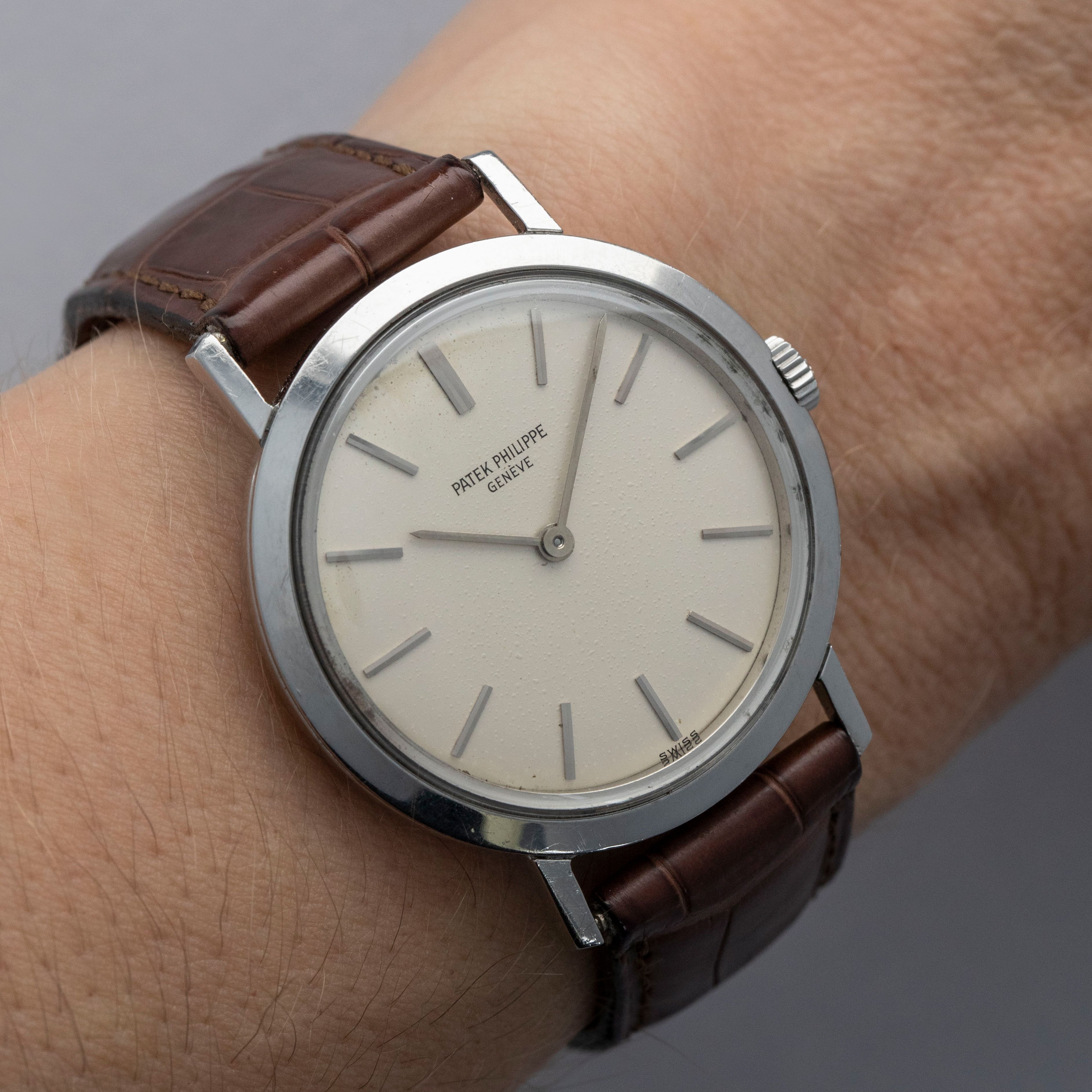 Patek Philippe Screwback Calatrava 3509 with Extract of the