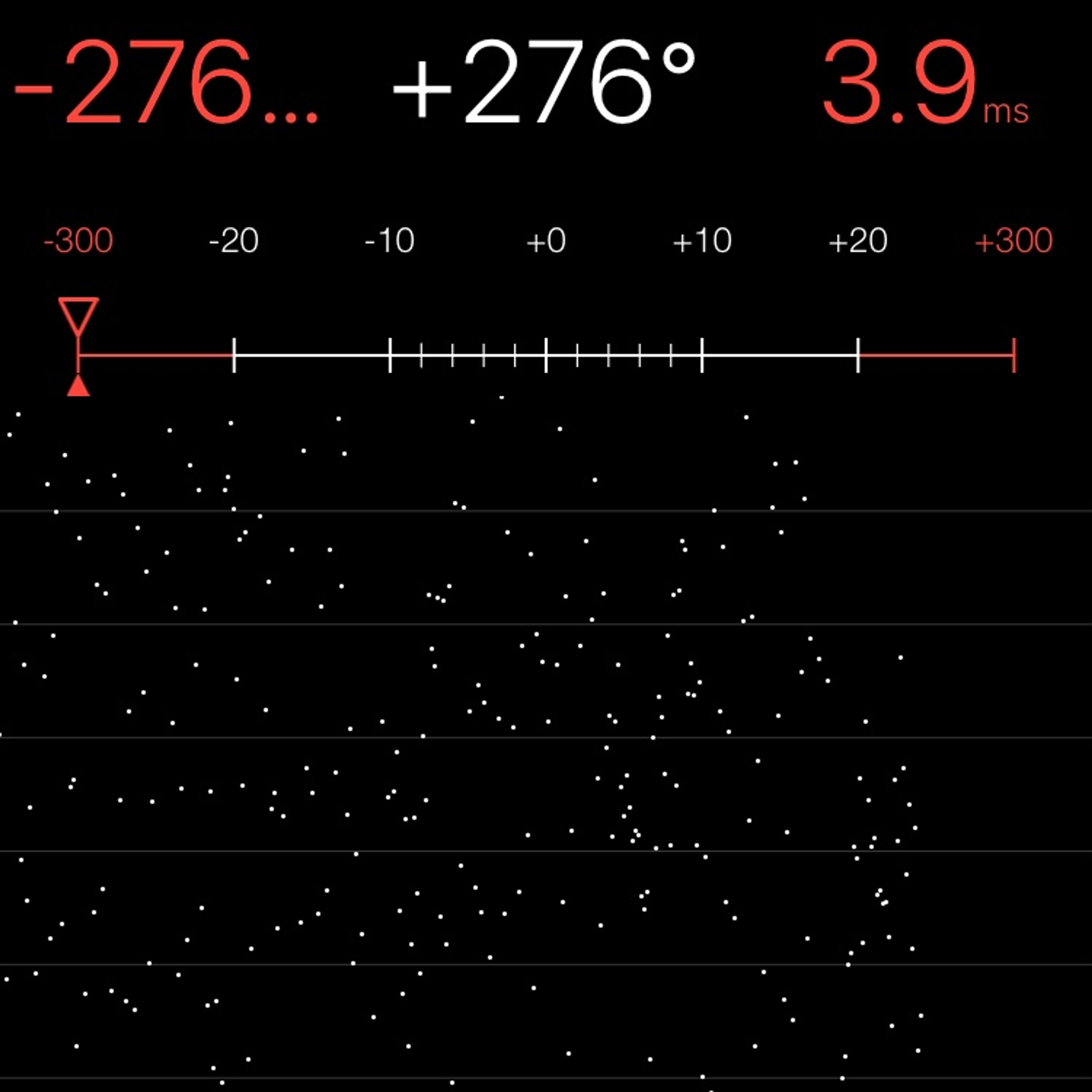 TIMING MACHINE READOUT