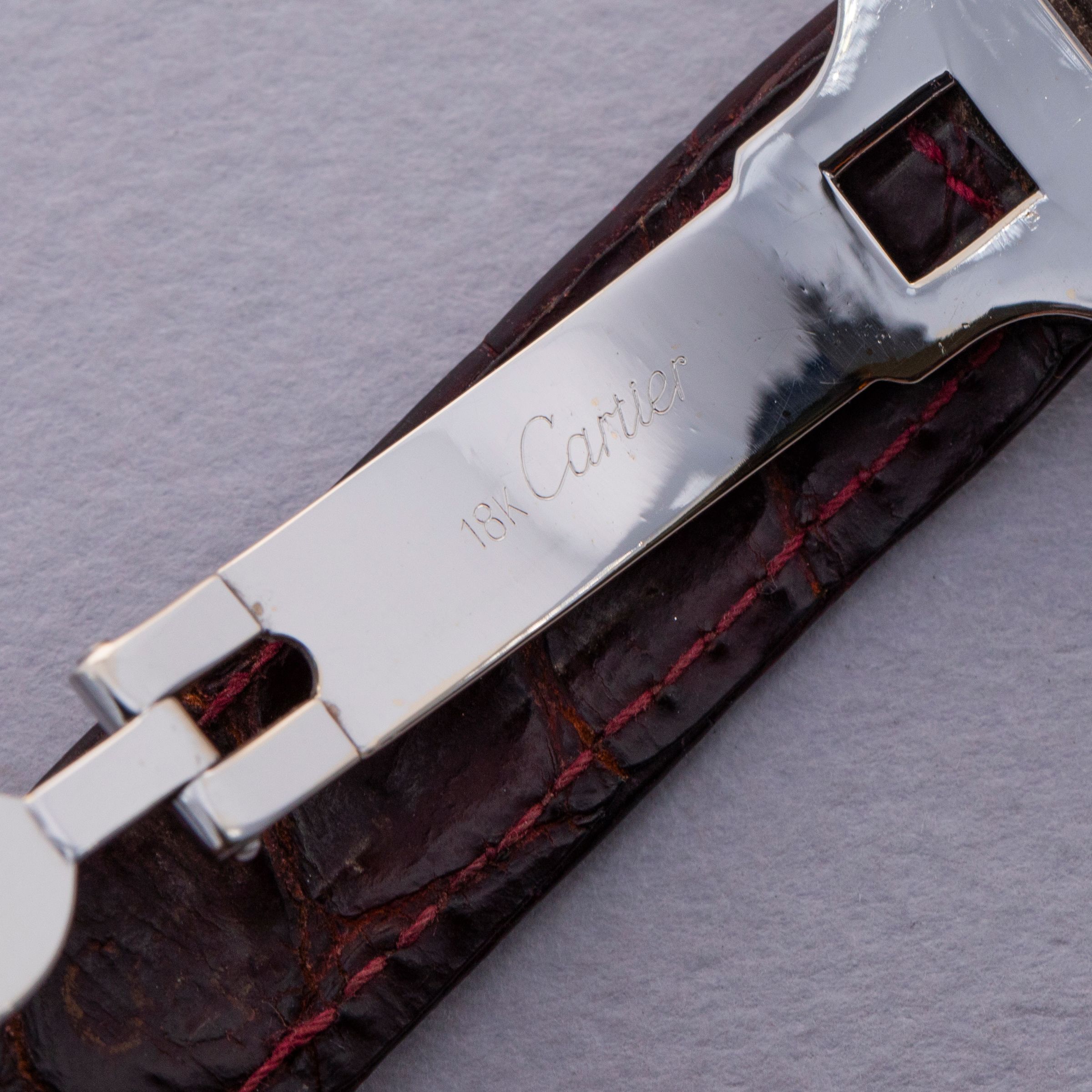 Cartier Ellipse Gondole 78091 18k WG | Auctions | Loupe This