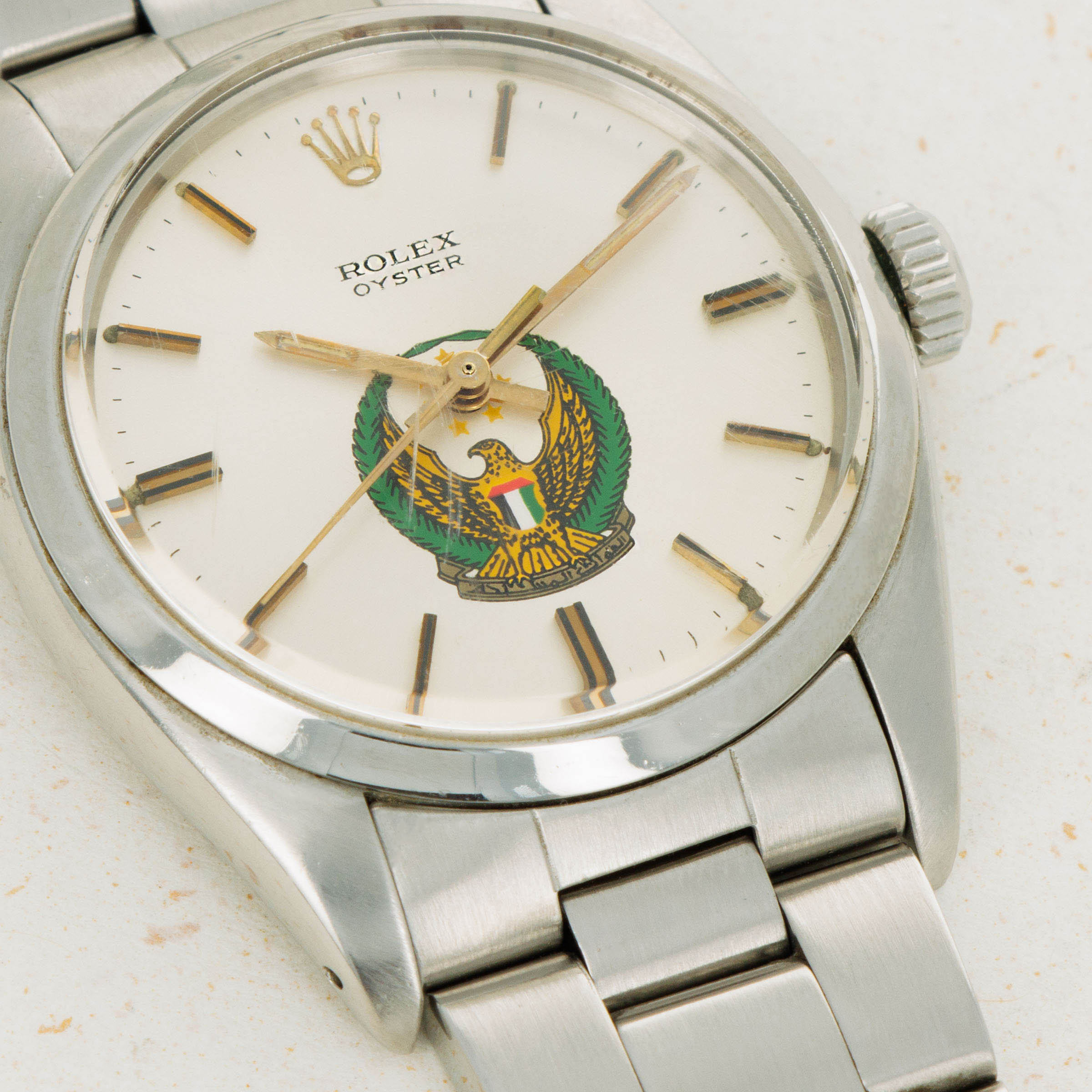 ROLEX OYSTER 6426 UAE ARMED FORCES Auctions Loupe This