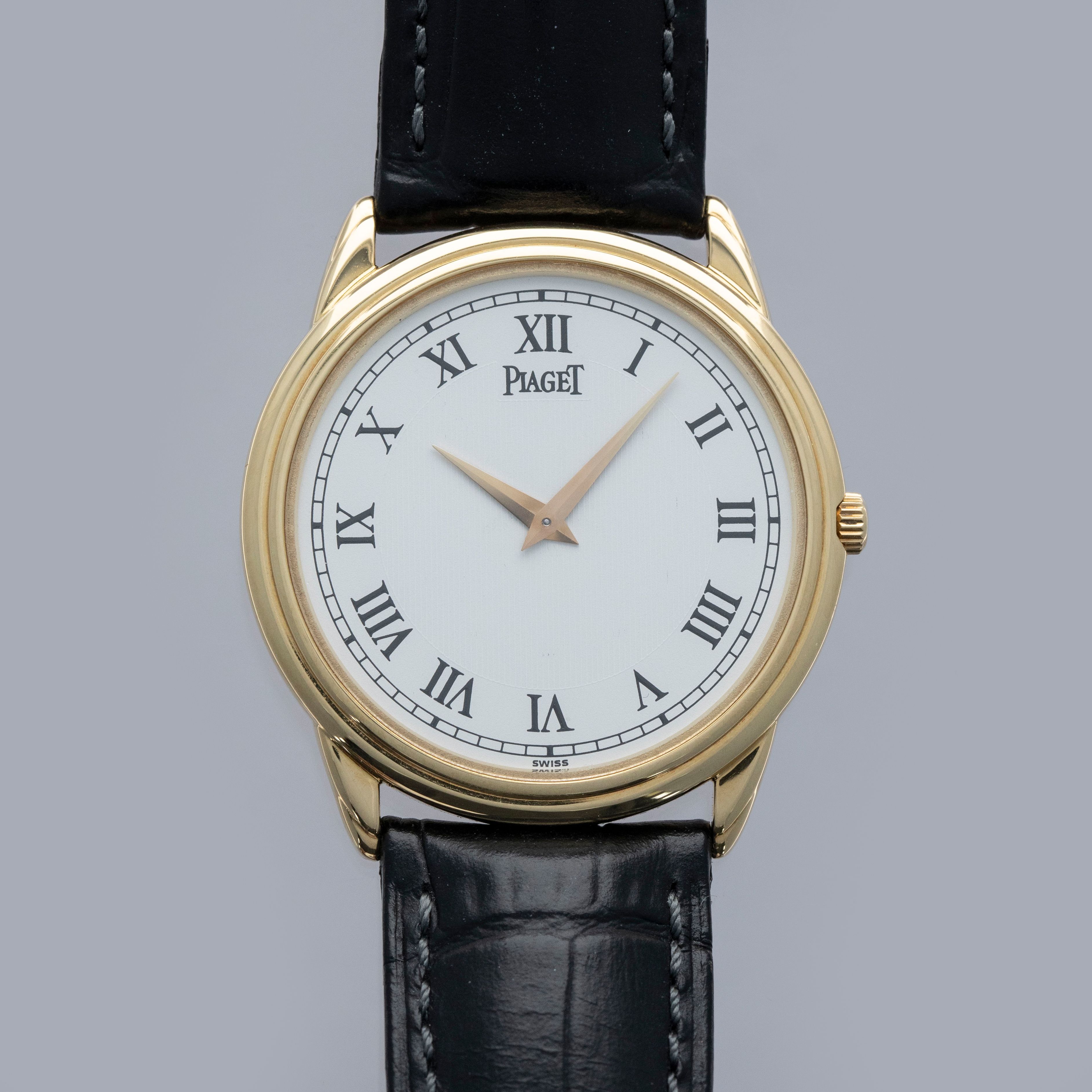 1円開始 PIAGET ピアジェ 90968 Gouverneur グベナー 世界50本限定 手