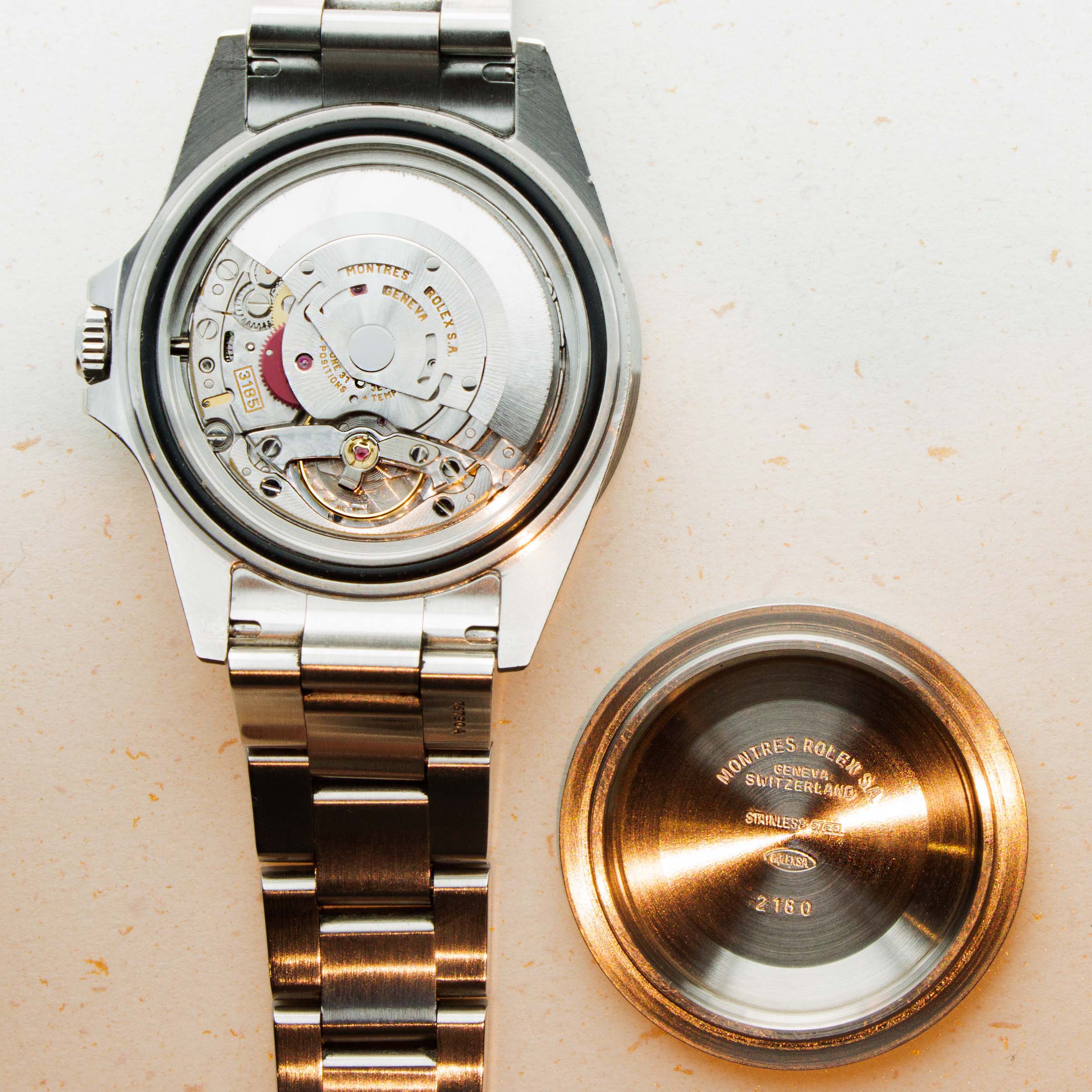 Rolex top 3175 movement