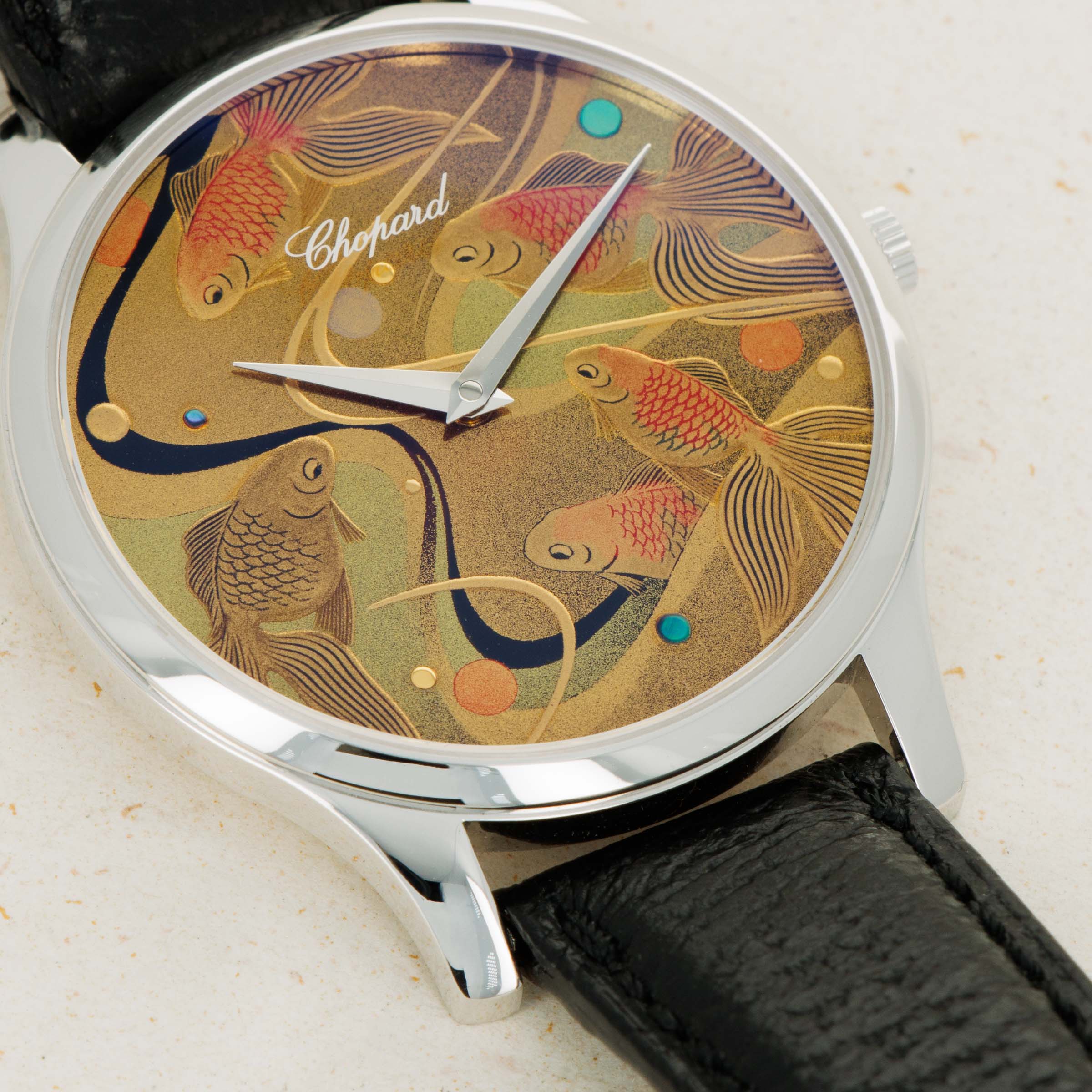 Chopard L.U.C XP Urushi Goldfish 161902 1023 18k WG Auctions