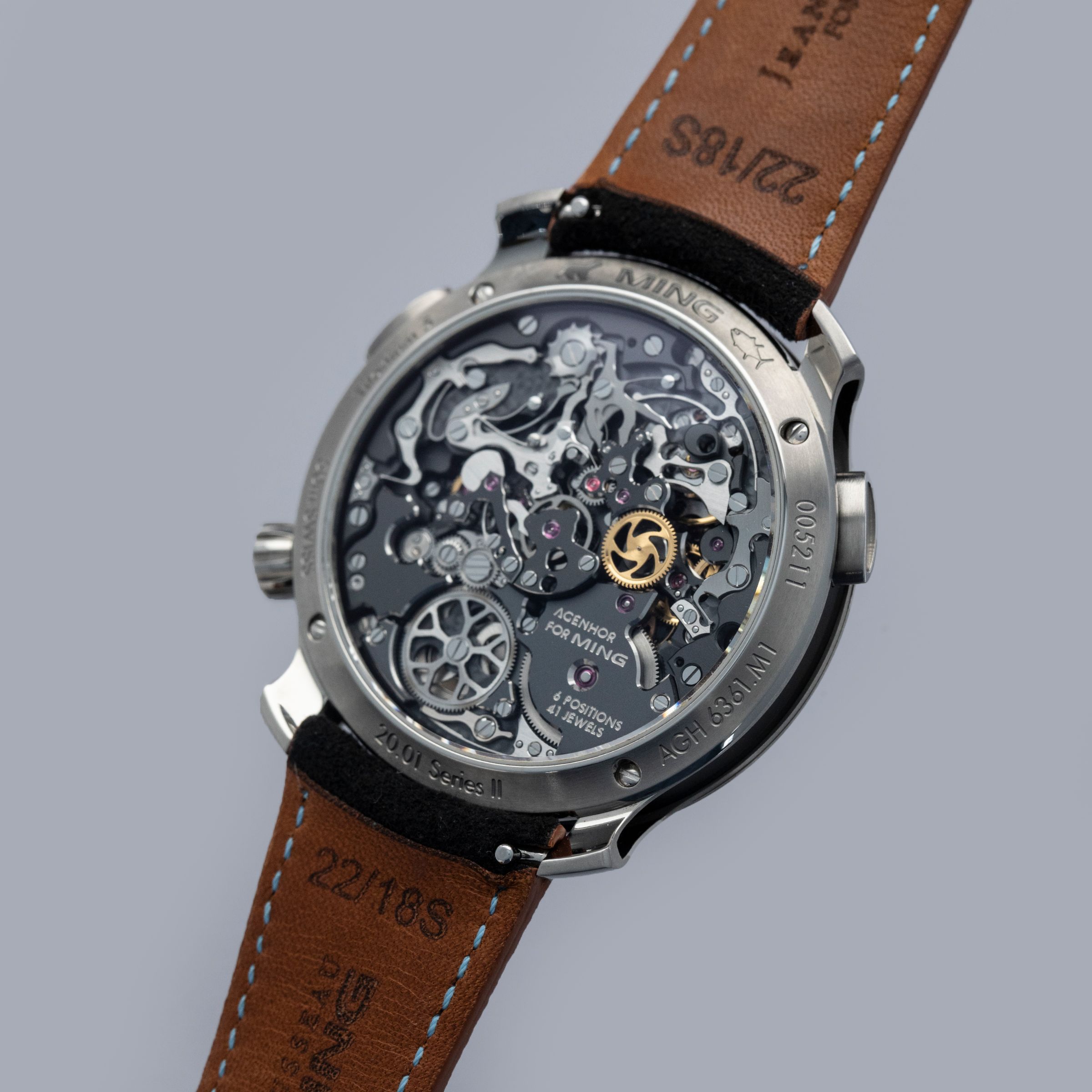 Ming 20.01 Series II Chronograph Special Projects Cave Limited