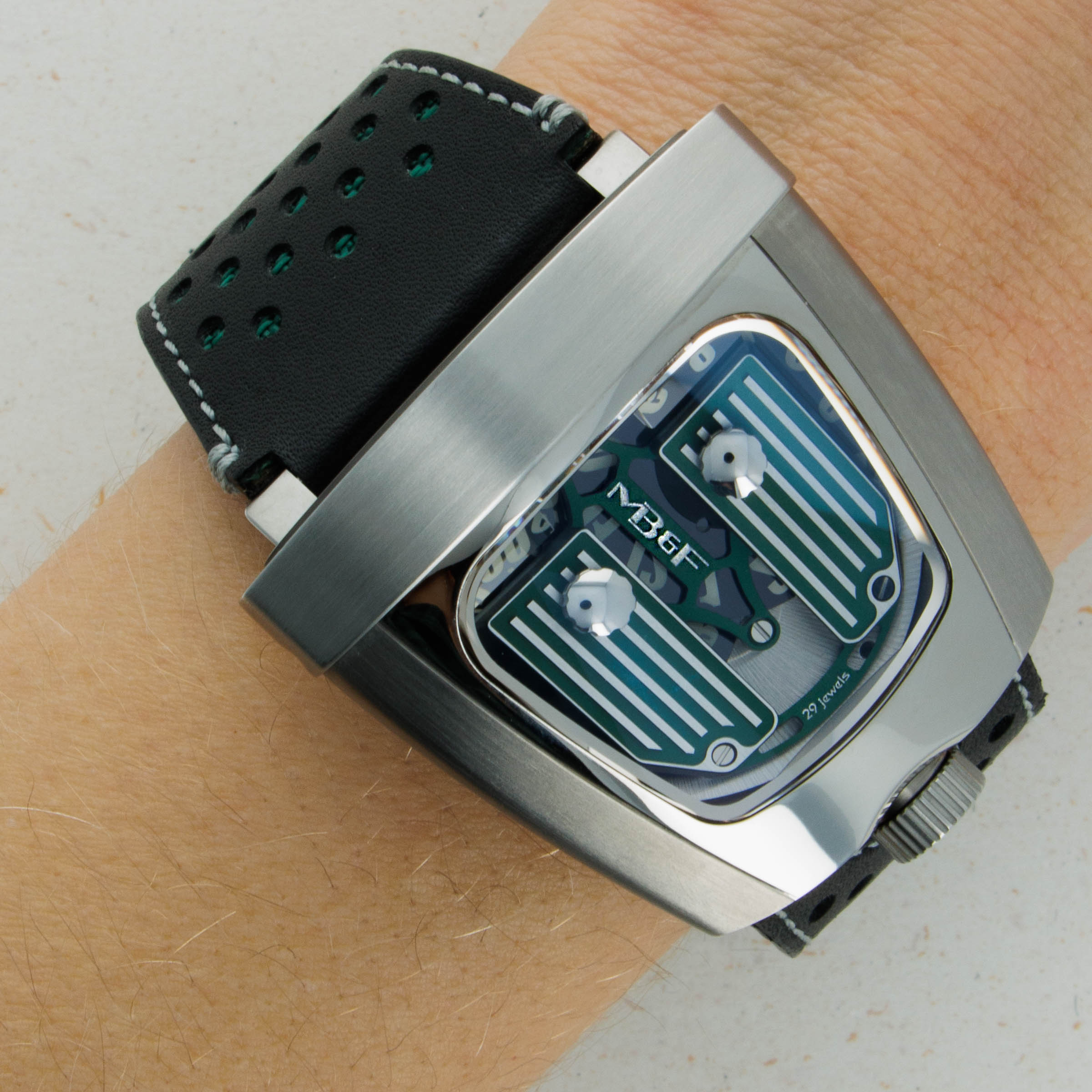 MB&F Horological Machine HMX 10th Anniversary Titanium and