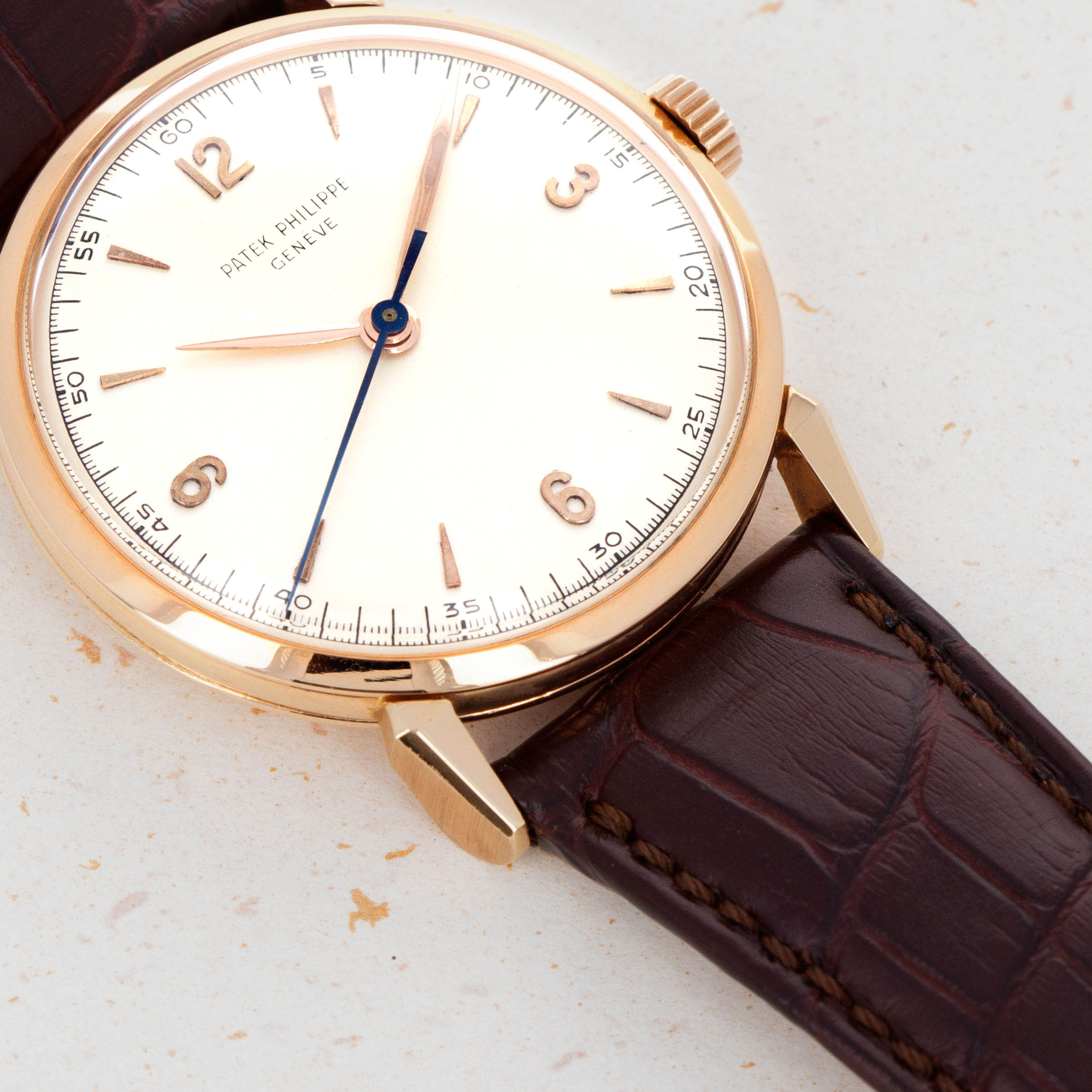 Patek Philippe Pink Gold 1578 Center Seconds | Auctions | Loupe This
