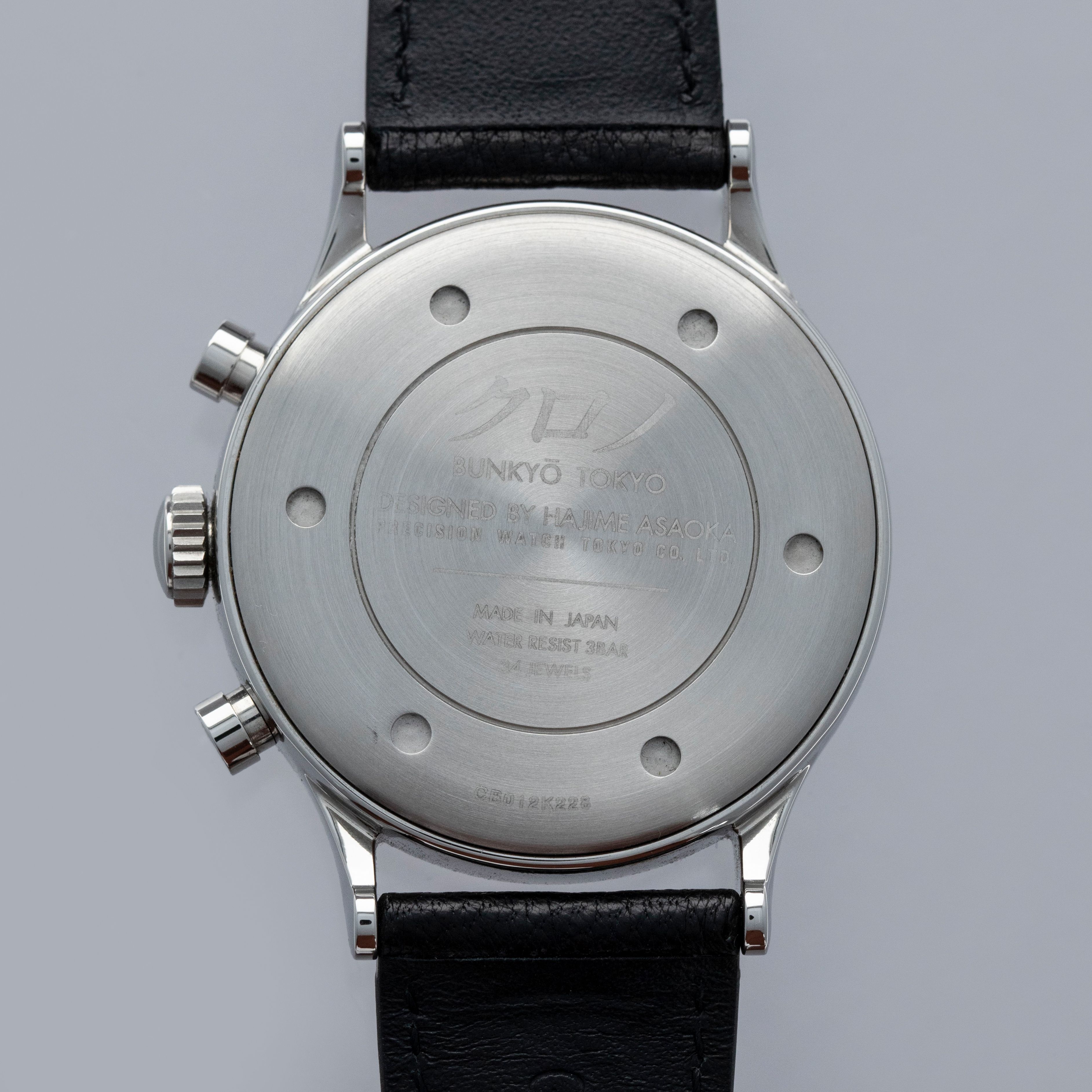 KURONO TOKYO CHRONOGRAPH II BLACK | Auctions | Loupe This