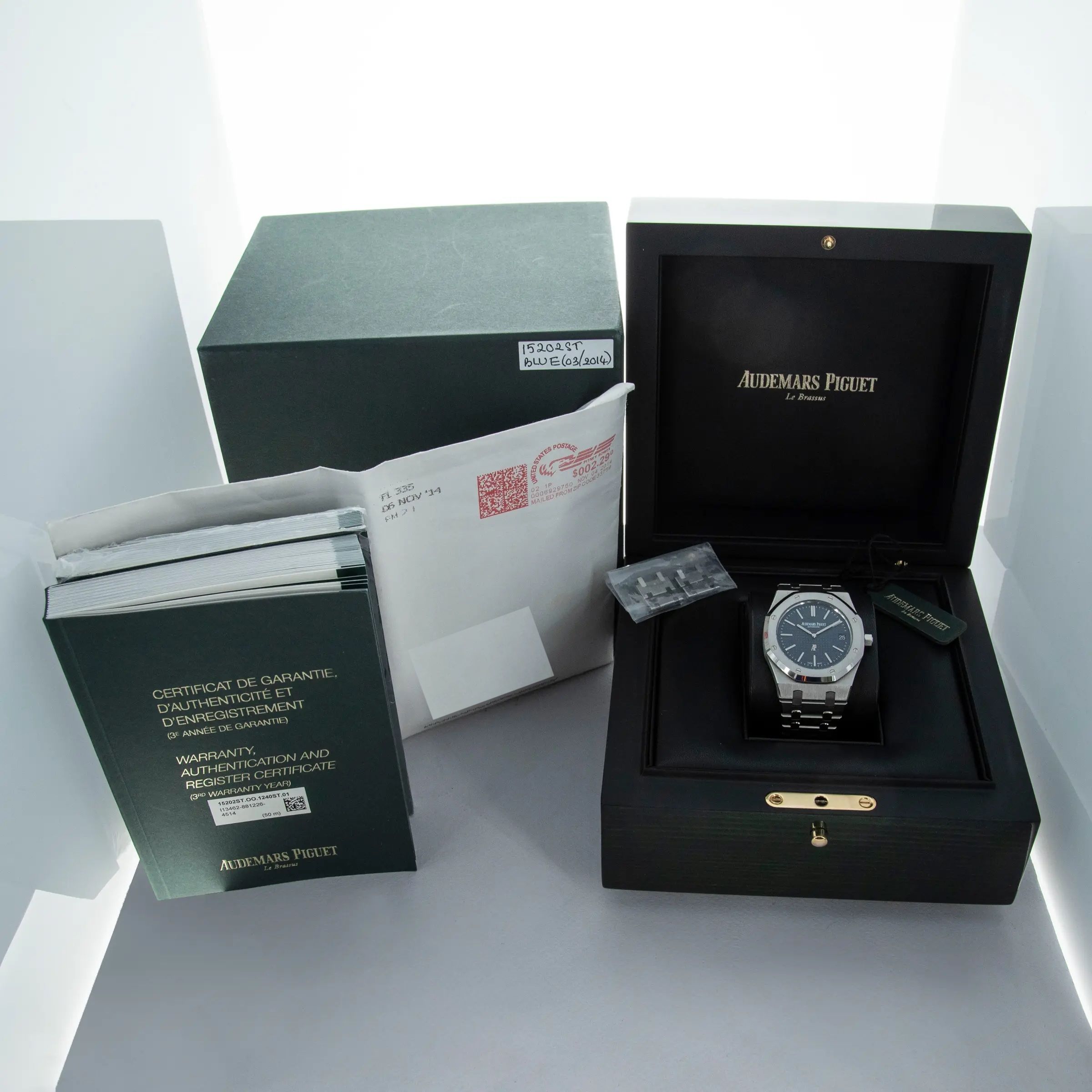 Audemars Piguet Royal Oak Jumbo Extra-Thin 15202ST | Auctions