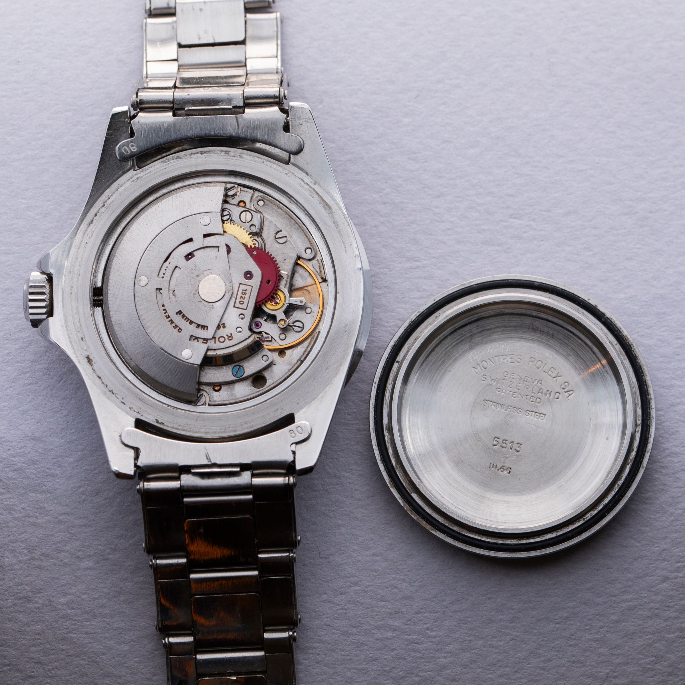 Rolex Submariner 5513 Bart Simpson Gilt Dial | Auctions | Loupe This
