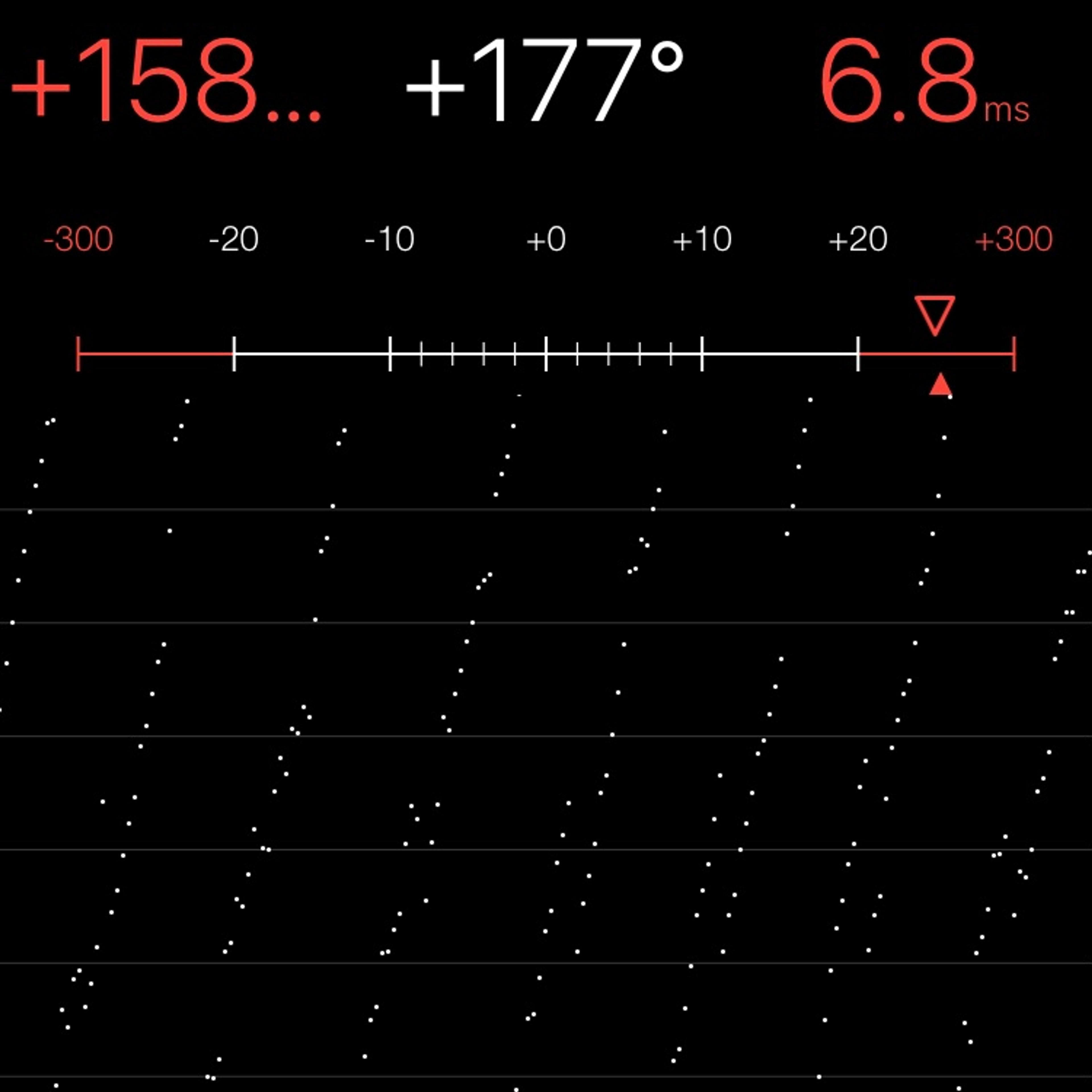 TIMING MACHINE READOUT