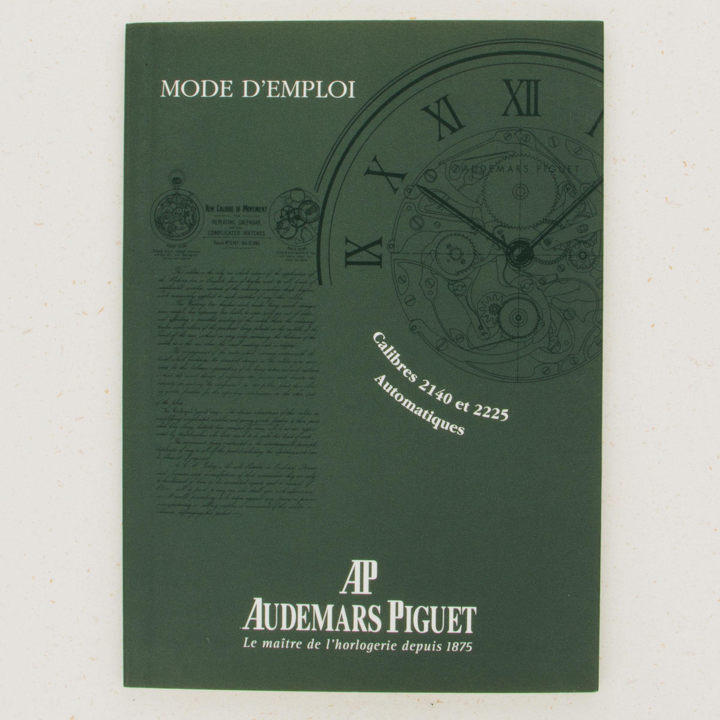 Audemars Piguet DSC07278.jpg?v=1751380161 のカバー付きノートセット　非売品 ダークグリーン ファイル・バインダー・ケース