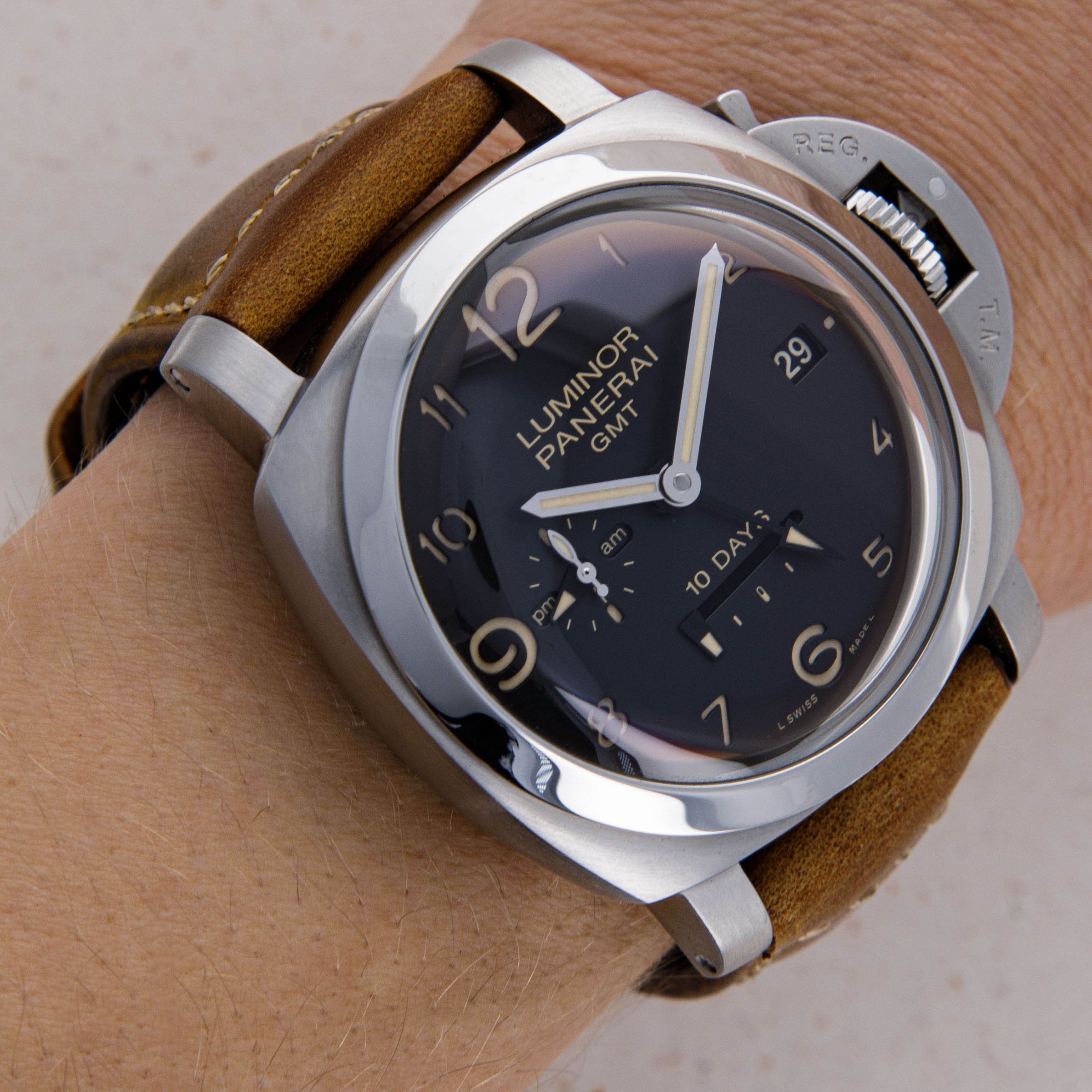 Panerai Luminor 1950 PAM404 10 Days GMT Paris Boutique Limited