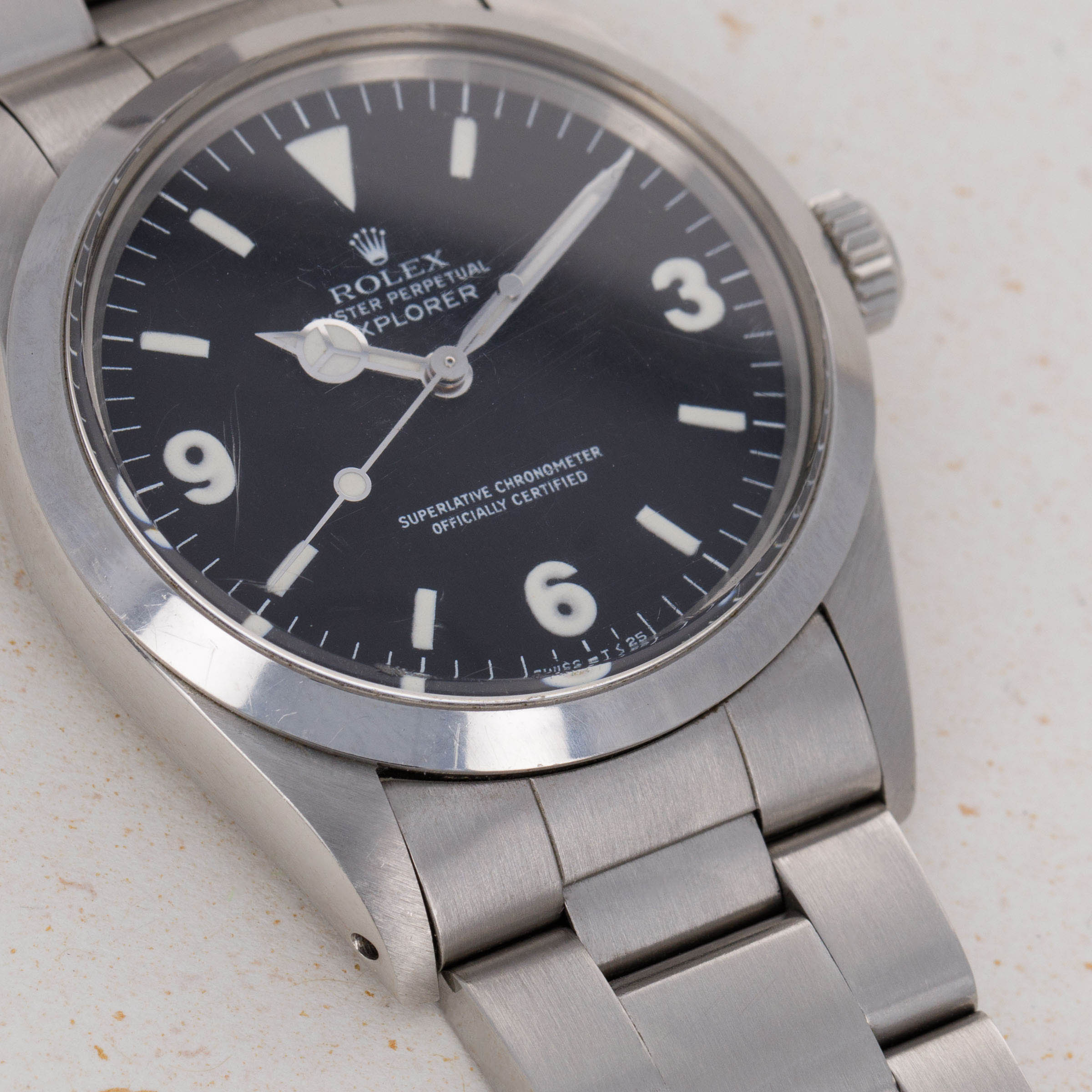 Rolex Explorer I 1016 L-Serial | Auctions | Loupe This