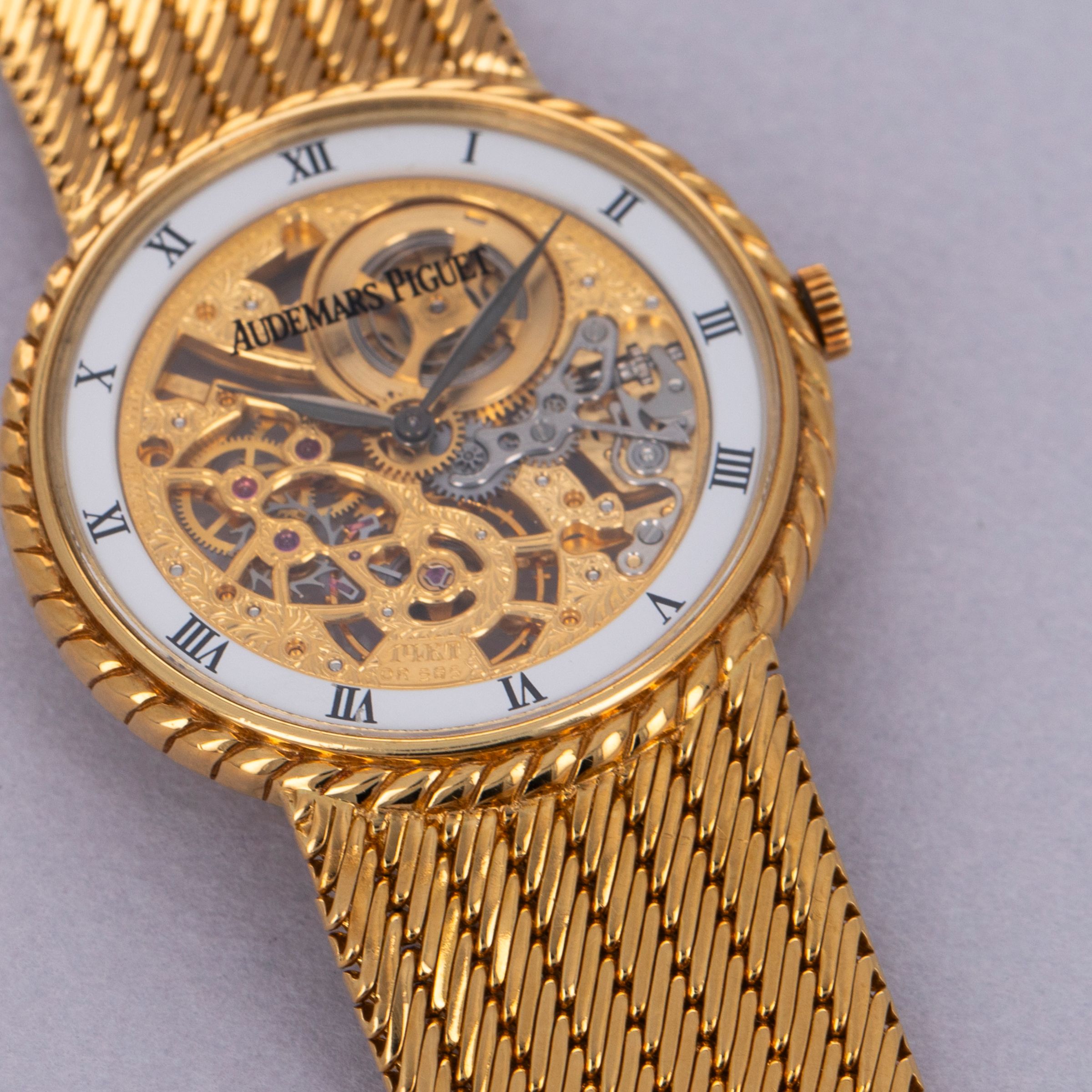 Audemars Piguet Open-Worked 14259BA Skeleton 18k YG | Auctions