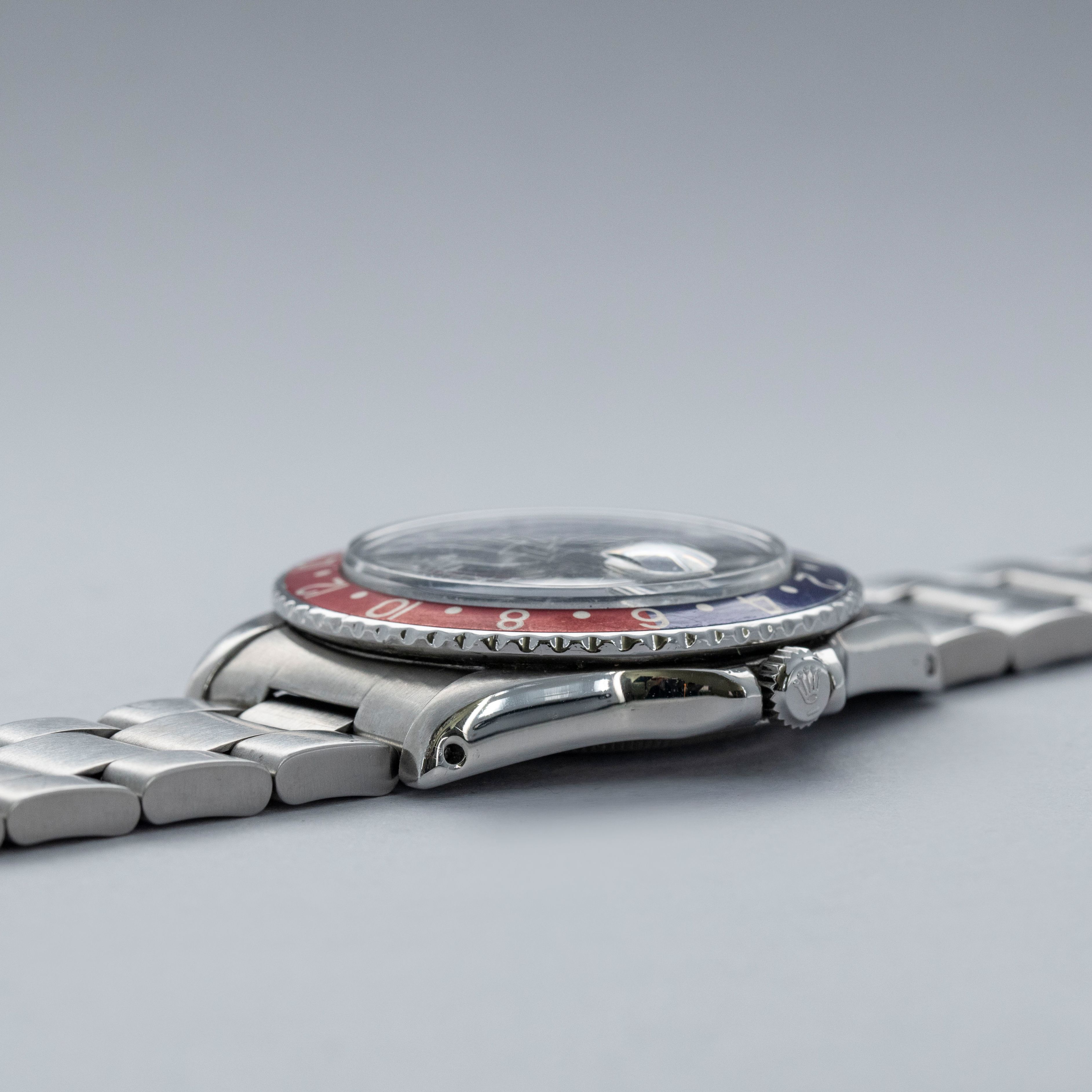 Rolex GMT-Master 16750 Transitional Matte Dial | Auctions | Loupe This