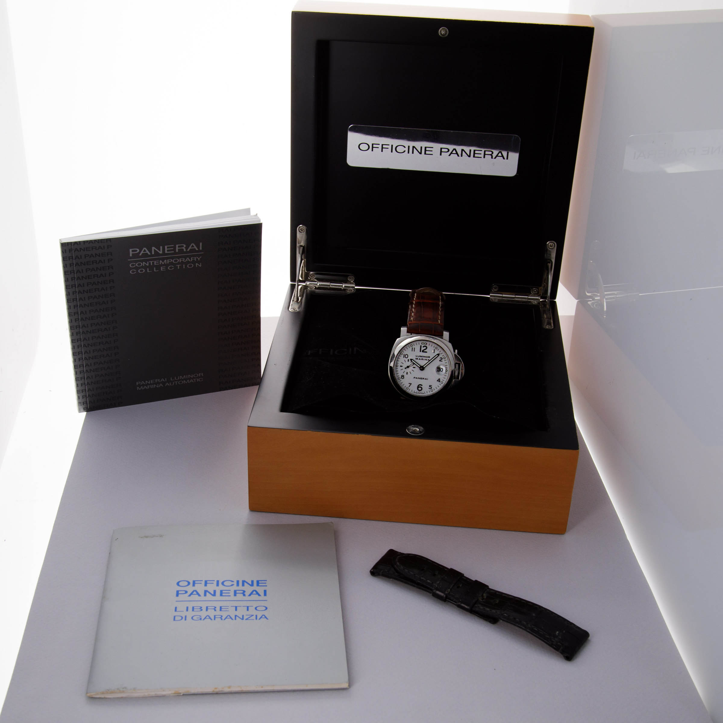 PANERAI 写真集 Pre-owned Panerai Radiomir PAM00249 Steel, Limited edition