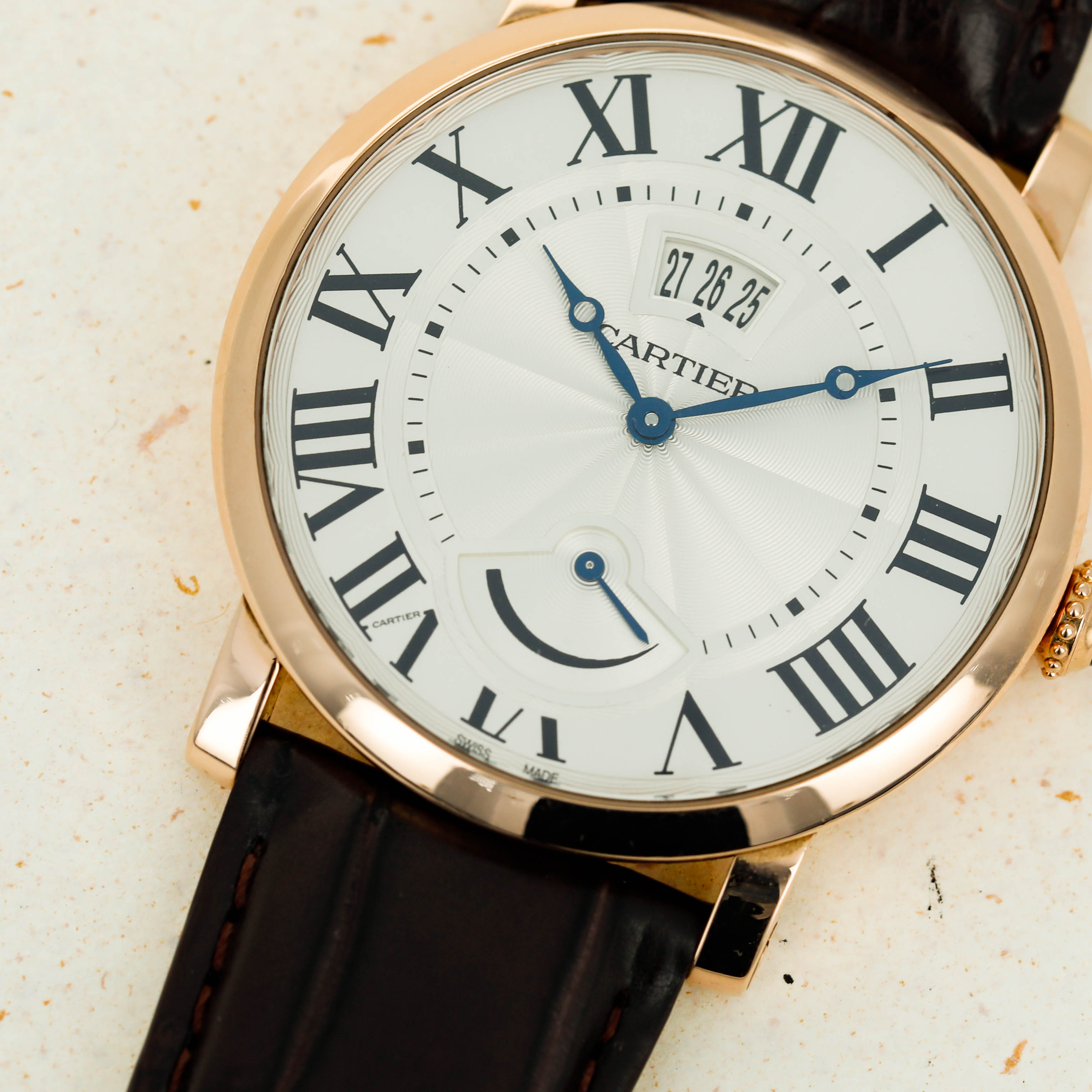 Cartier Rotonde de Cartier Calendar Power Reserve 18k RG W1556252