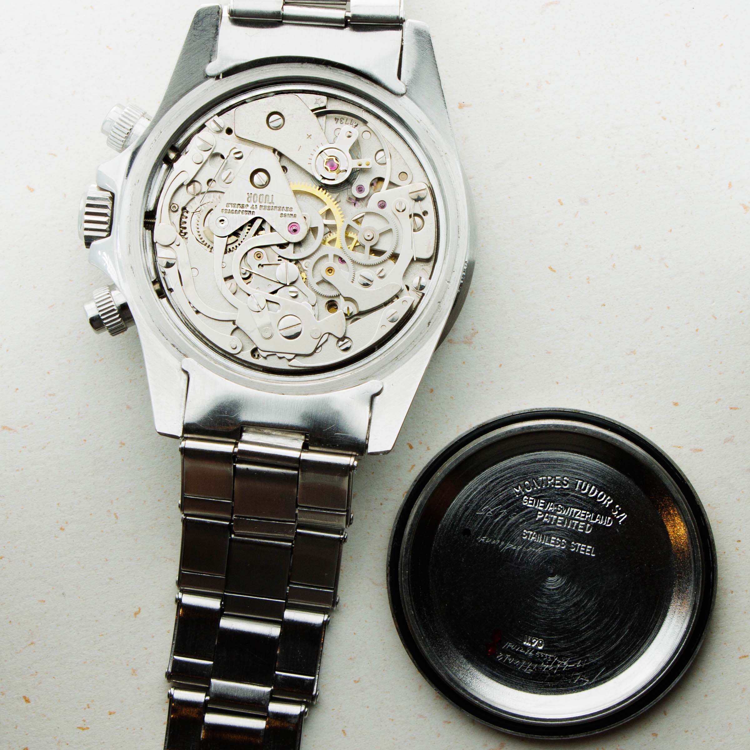 Tudor Home Plate Chrongraph 7031 | Auctions | Loupe This