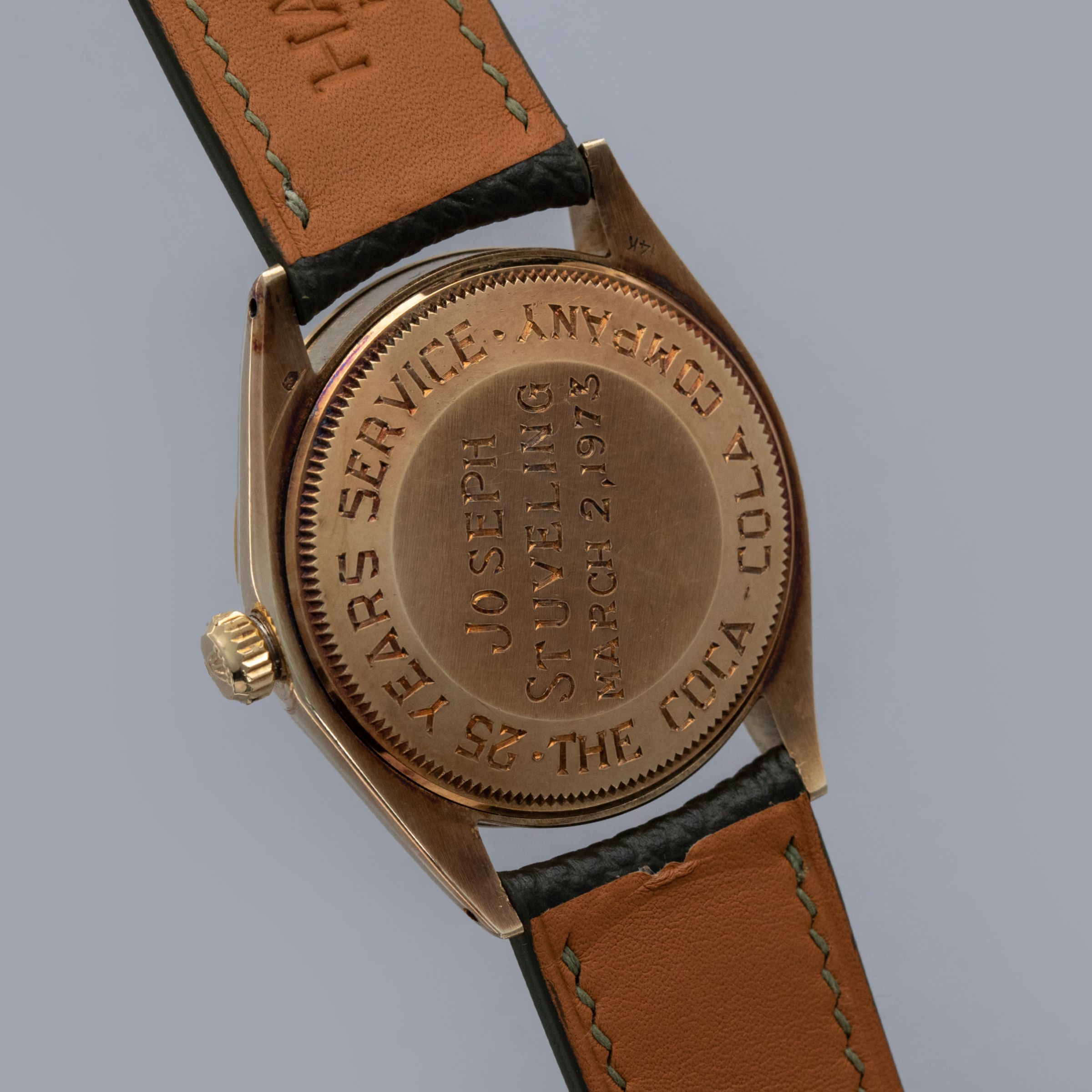 Rolex Oyster Perpetual 1002 Coca-Cola 25 Year Service Watch
